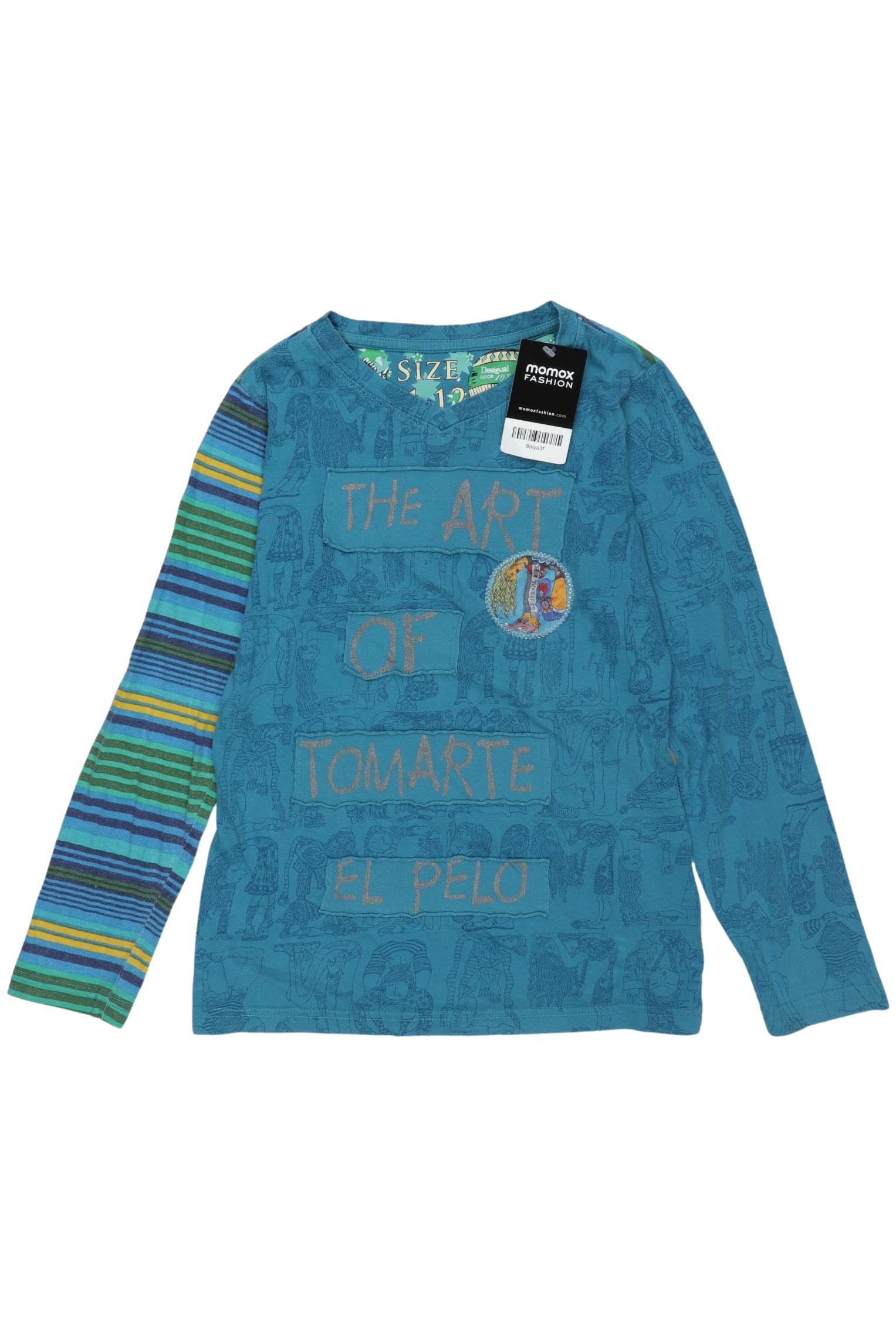 

Desigual Mädchen Langarmshirt, türkis, Gr. 152