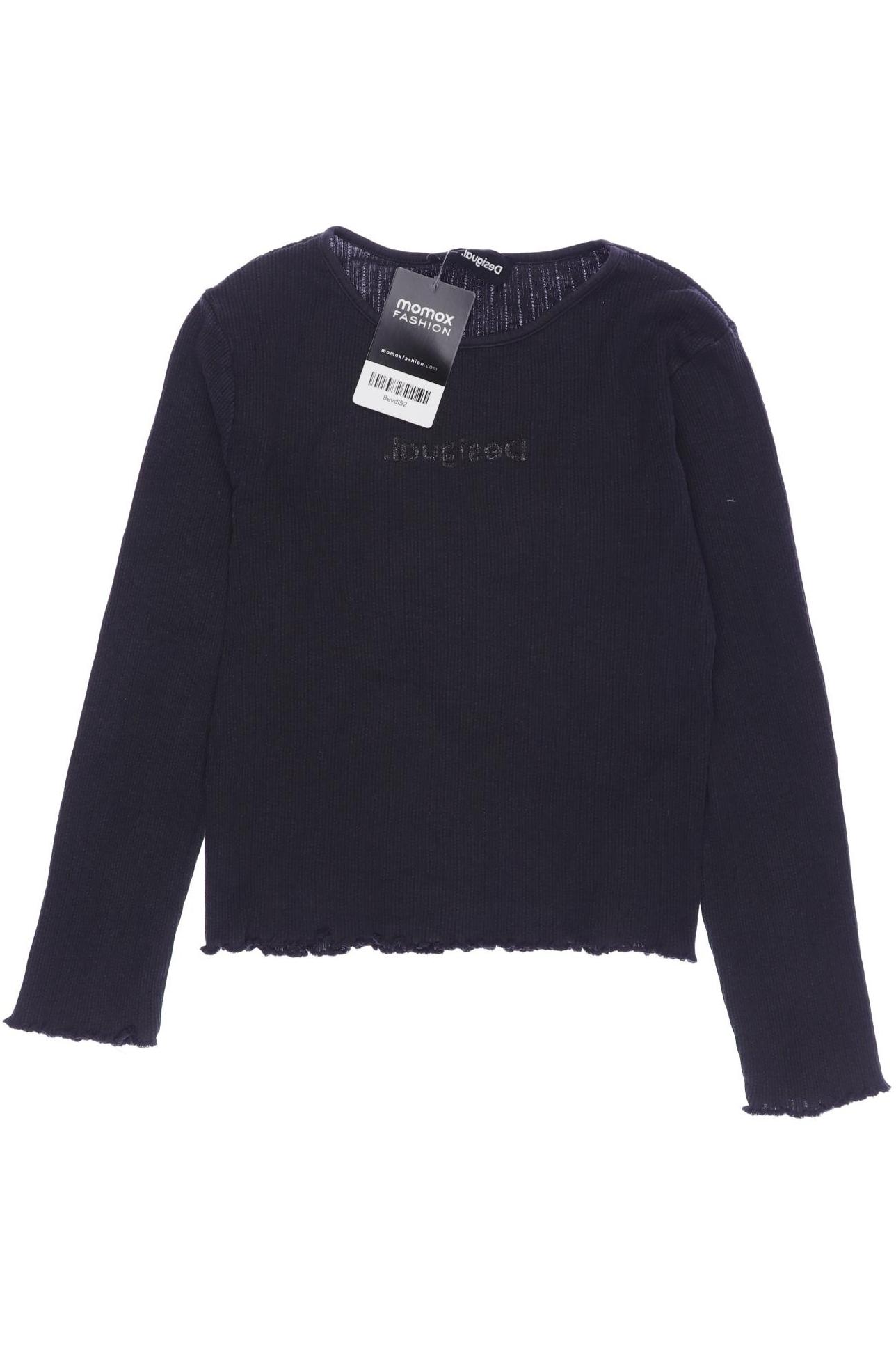 

Desigual Damen Langarmshirt, schwarz, Gr. 134