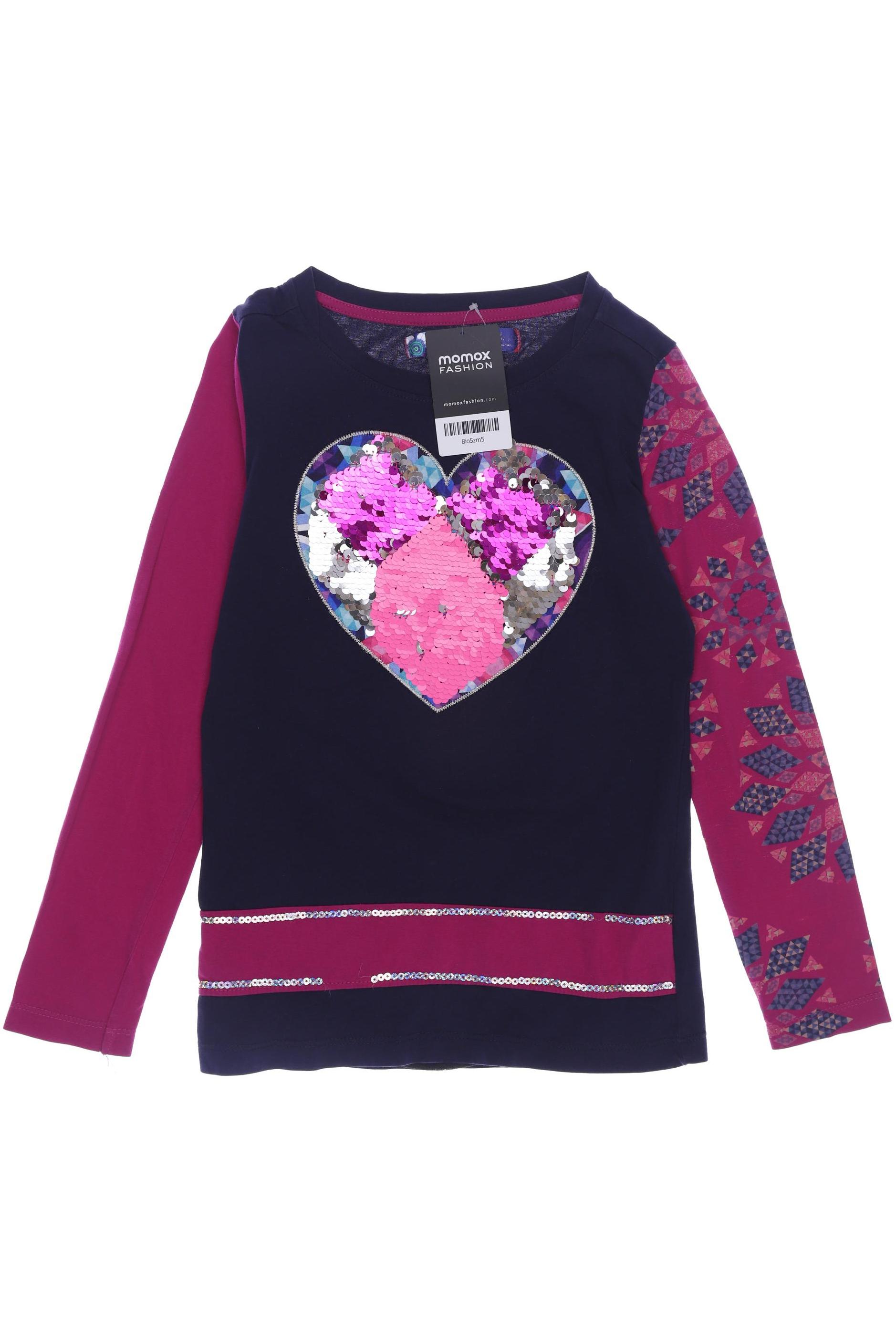 

Desigual Damen Langarmshirt, marineblau, Gr. 134