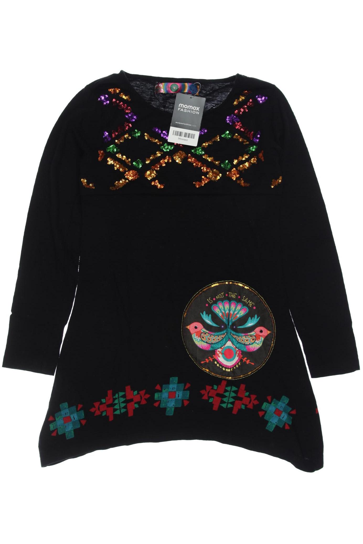 

Desigual Mädchen Langarmshirt, schwarz, Gr. 146/152