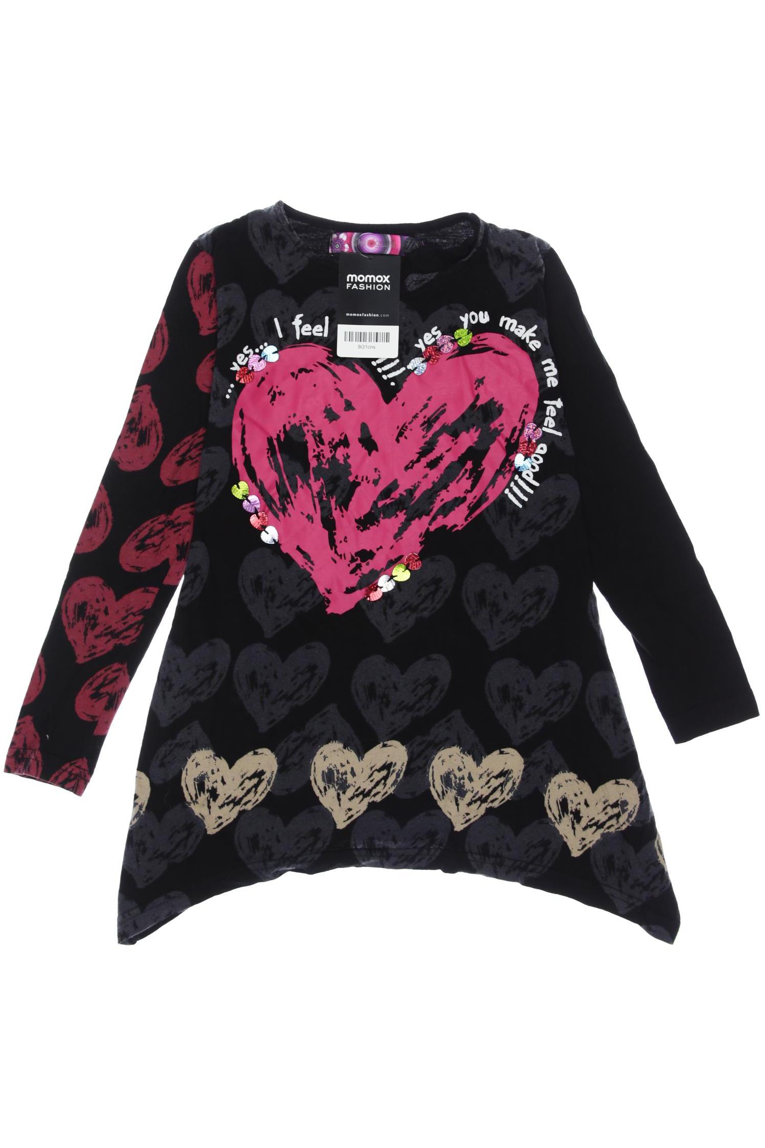 

Desigual Damen Langarmshirt, schwarz, Gr. 122/128