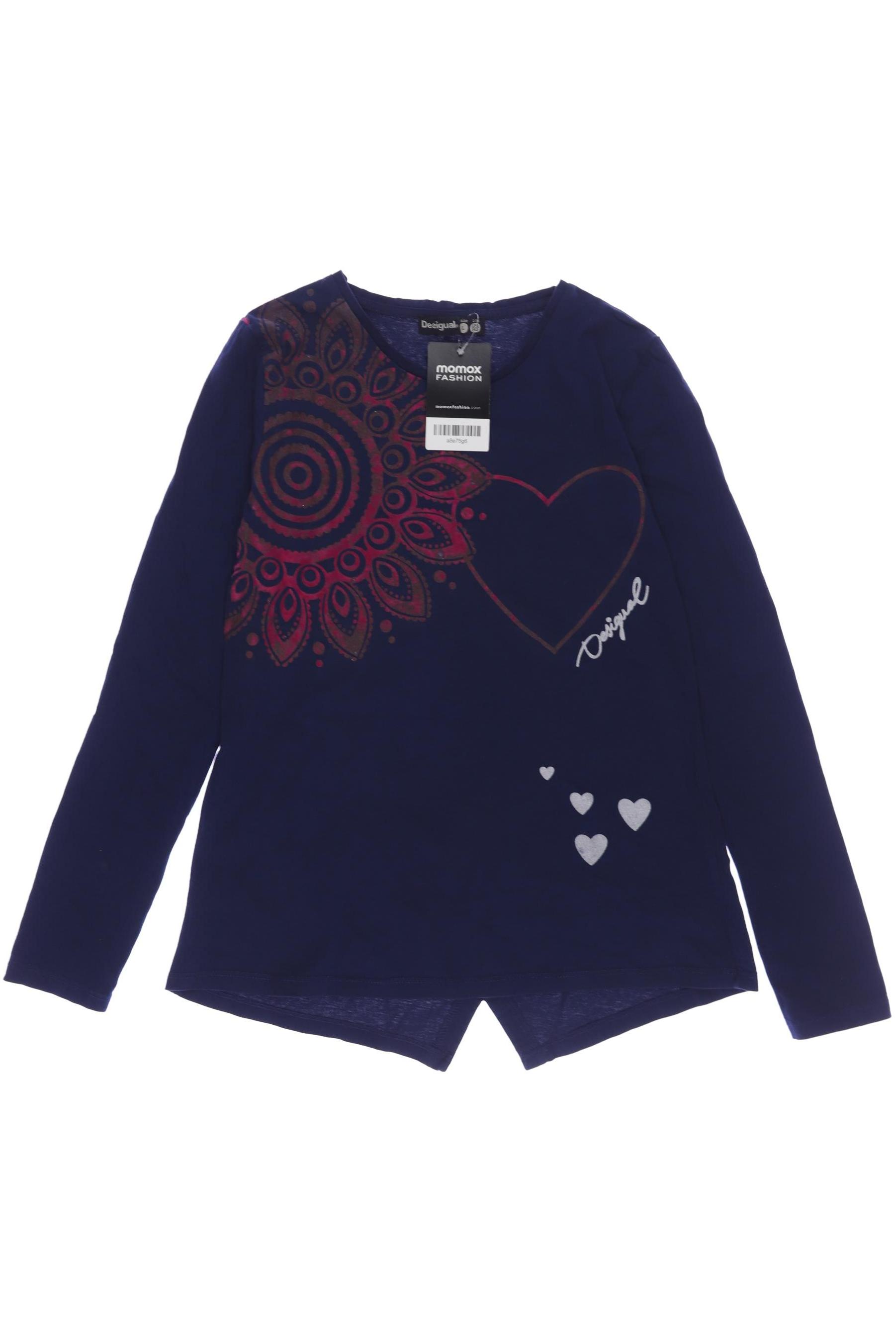 

Desigual Mädchen Langarmshirt, marineblau