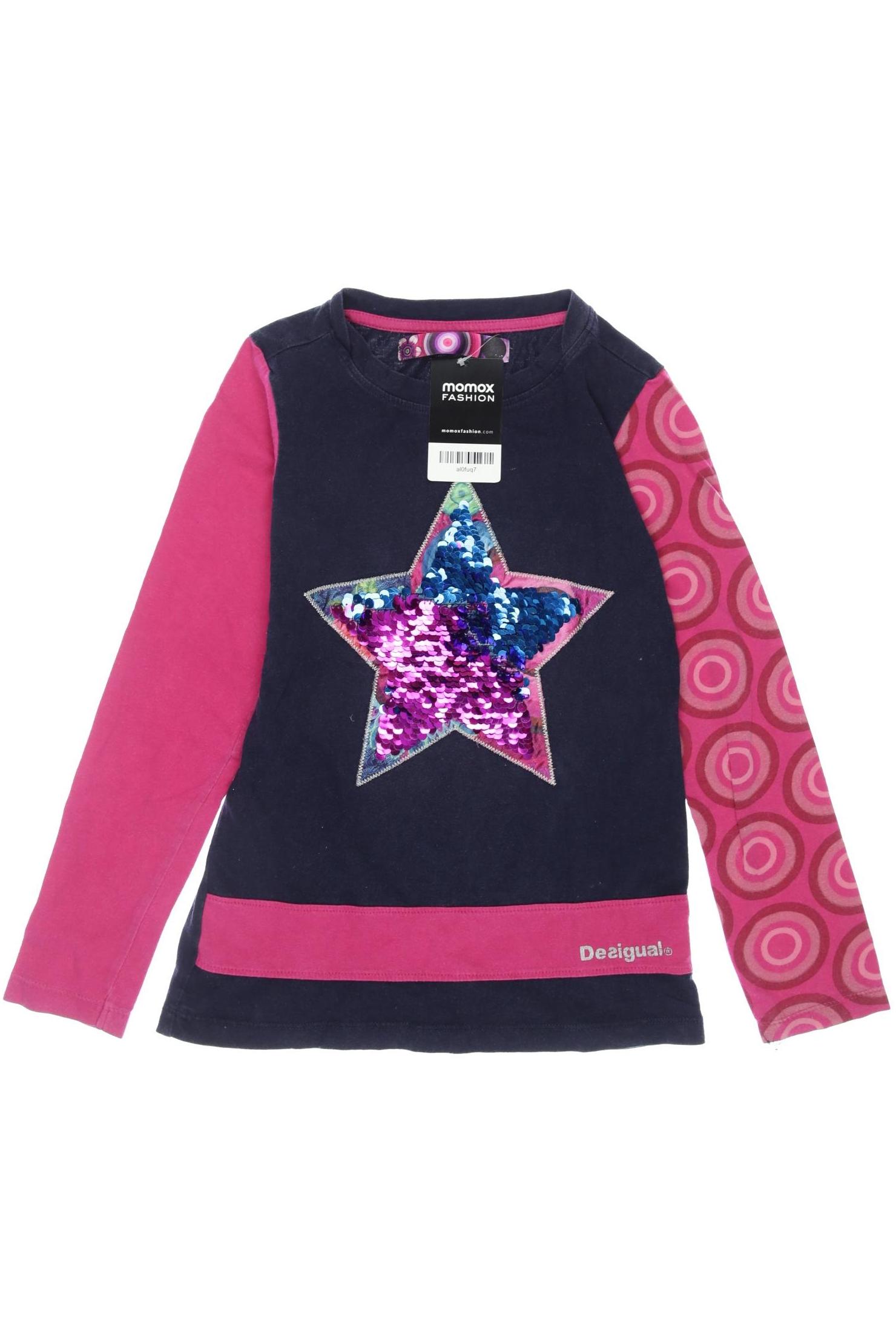 

Desigual Damen Langarmshirt, marineblau, Gr. 128