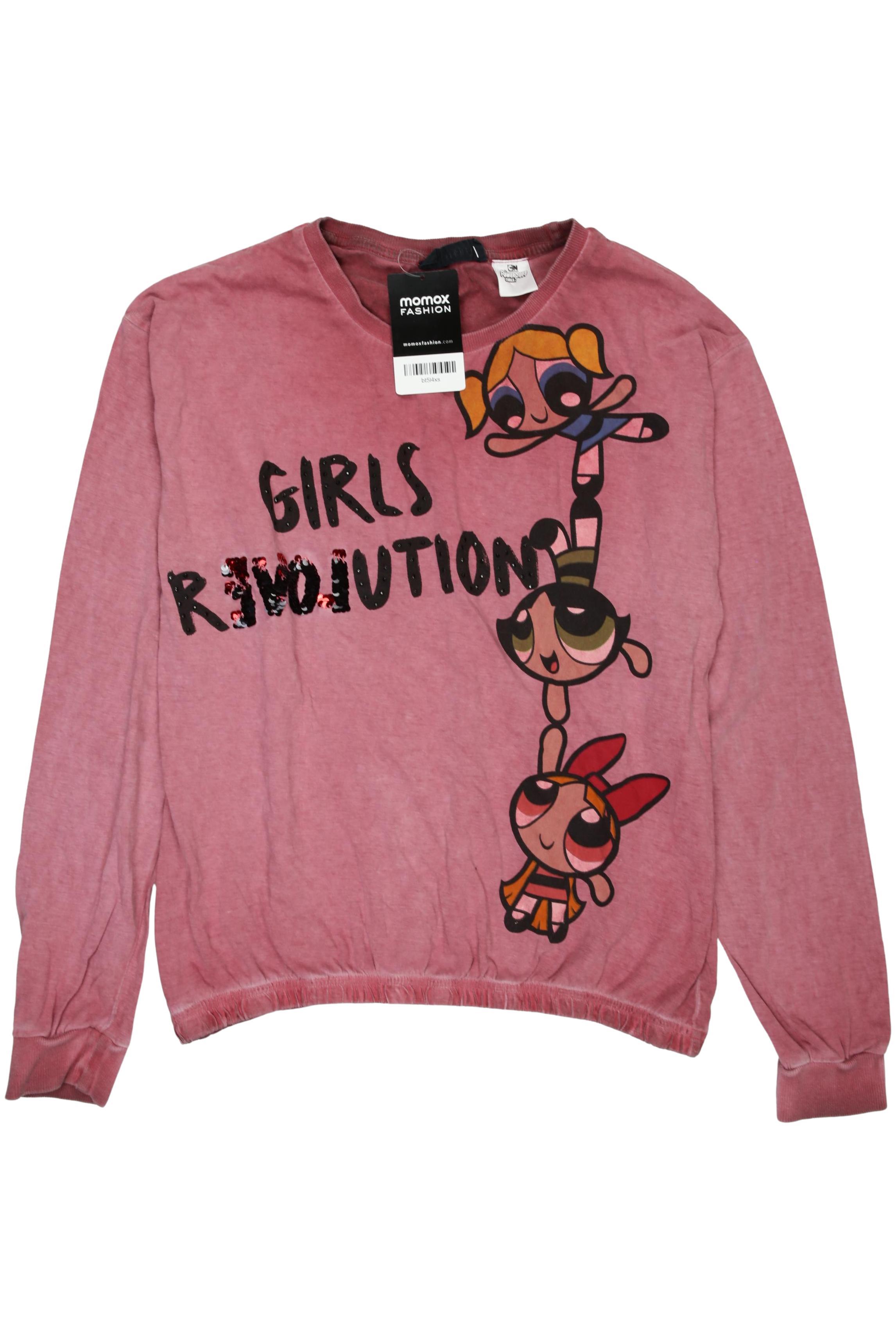 

Desigual Damen Langarmshirt, pink, Gr. 158/164