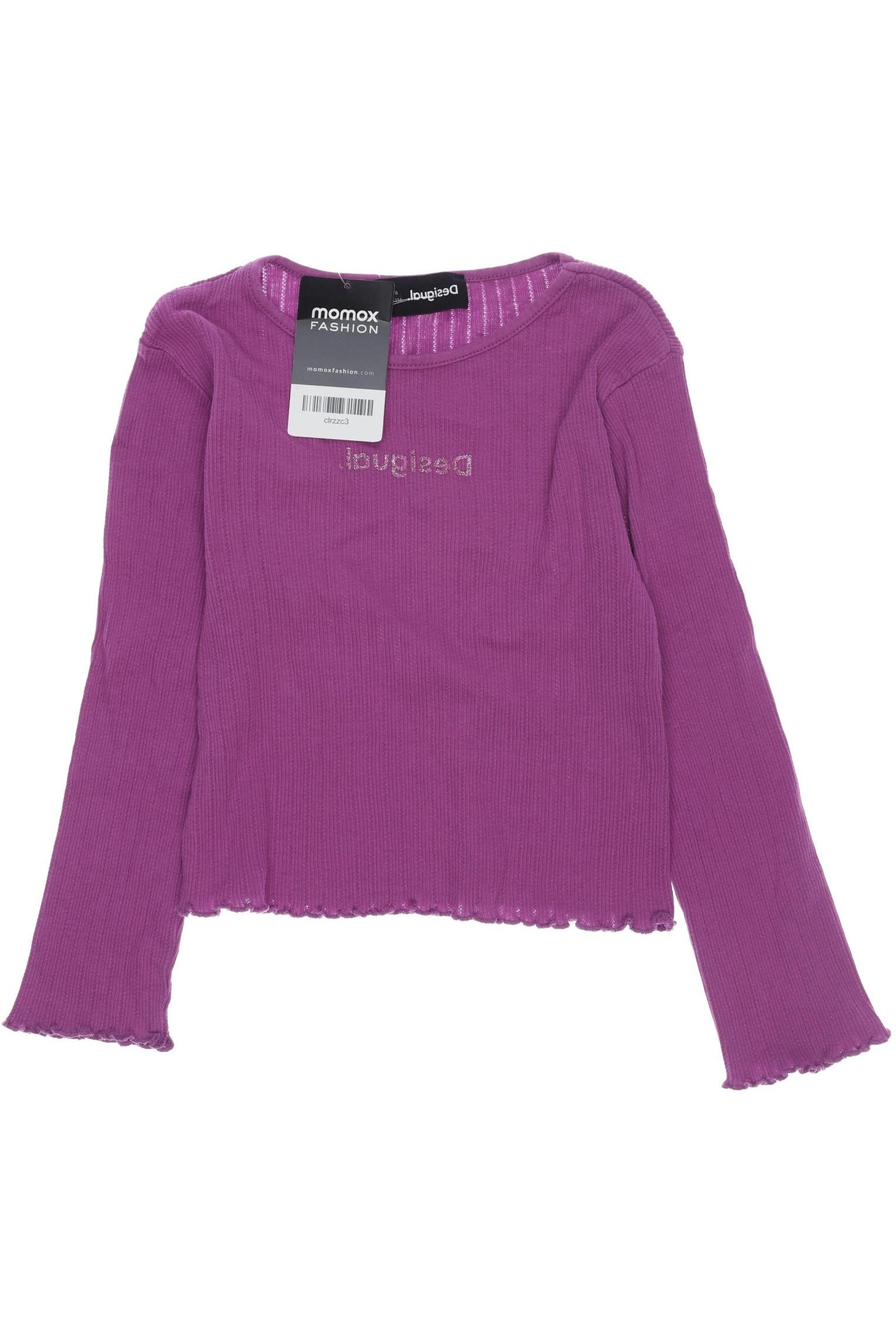 

Desigual Damen Langarmshirt, pink, Gr. 116