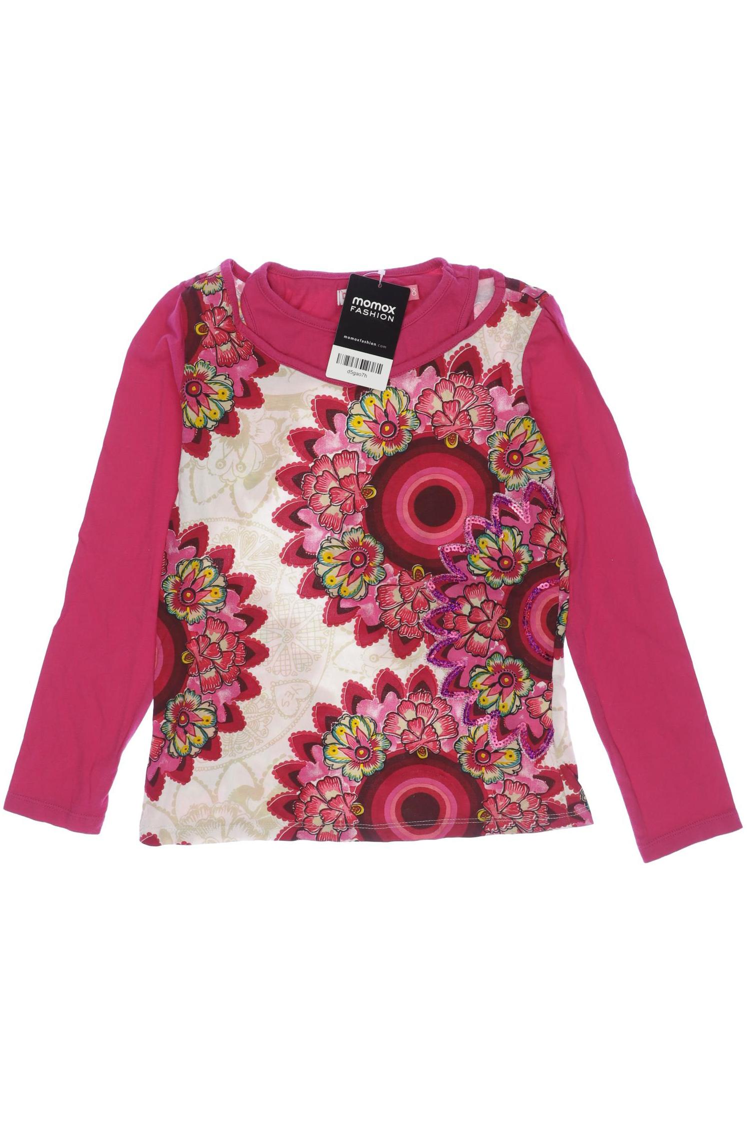 

Desigual Damen Langarmshirt, pink, Gr. 128