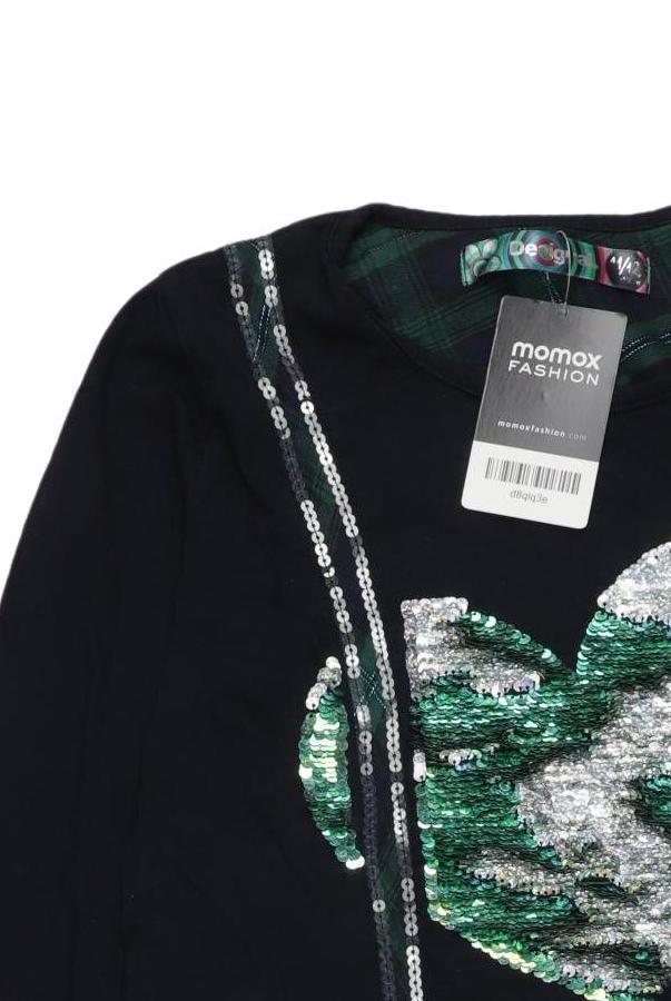 Thumbnail - Desigual Mädchen Langarmshirt, marineblau, Gr. 152
