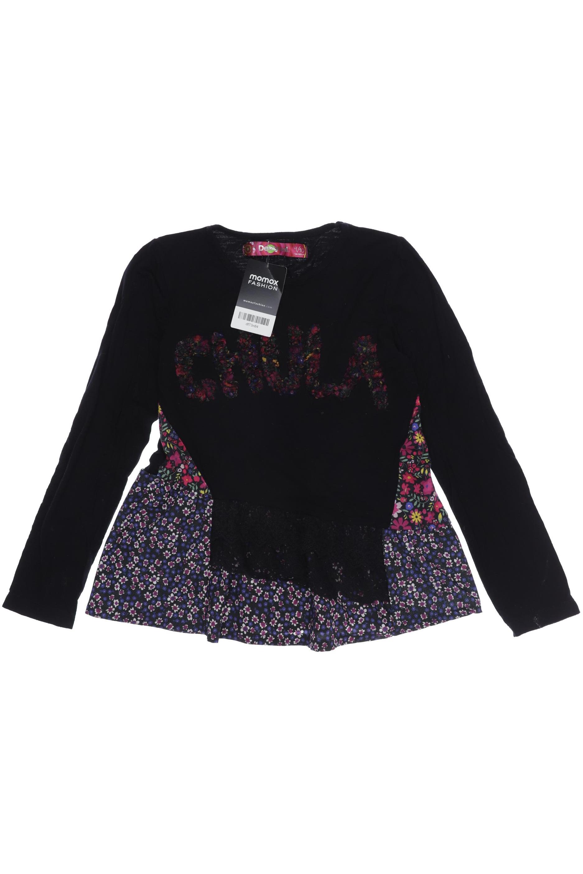

Desigual Damen Langarmshirt, schwarz, Gr. 134/140