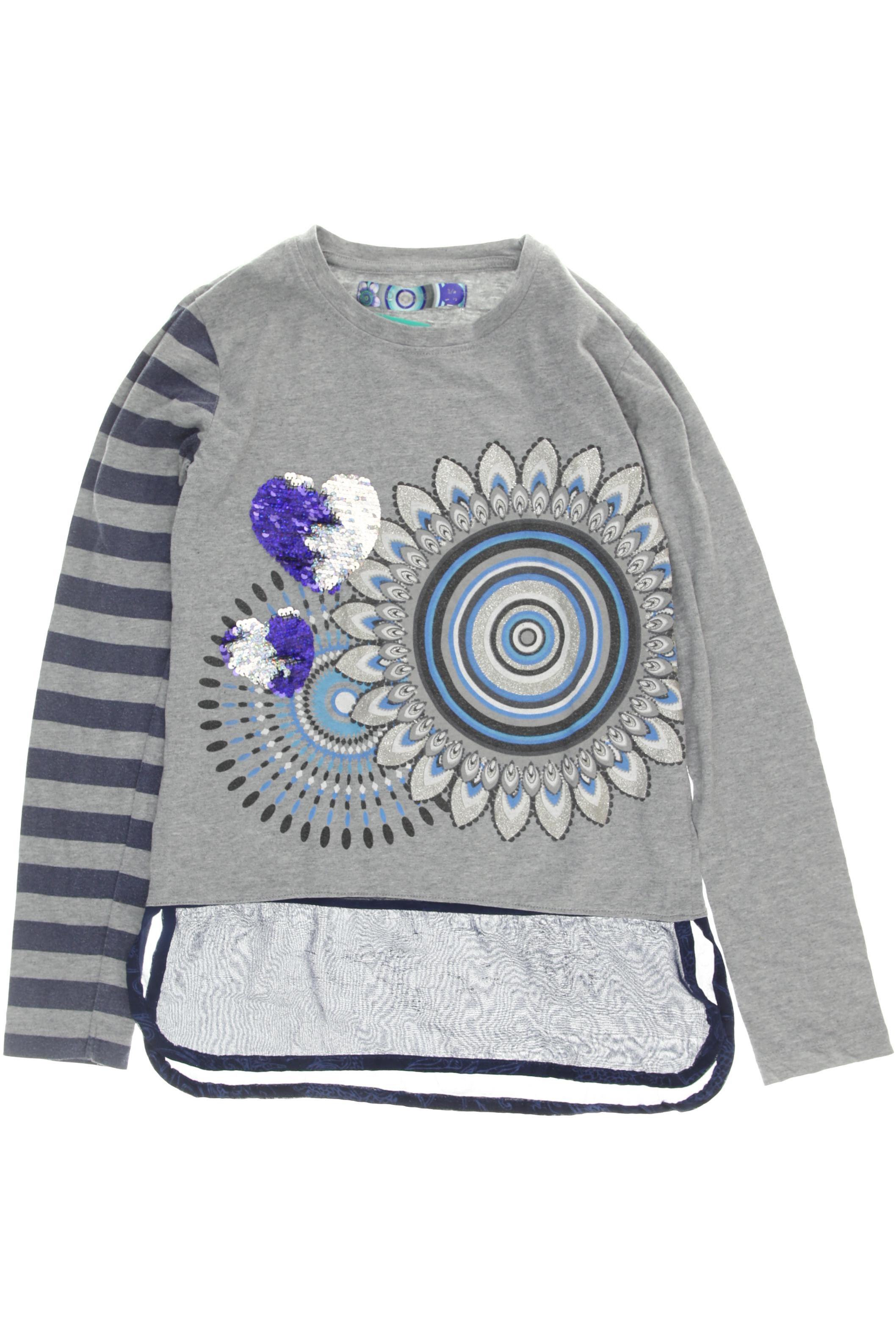 

Desigual Damen Langarmshirt, grau, Gr. 146