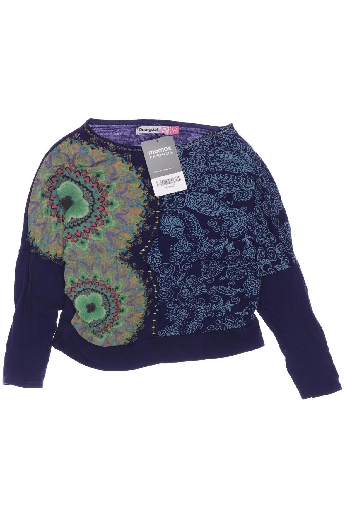 

Desigual Mädchen Langarmshirt, marineblau, Gr. 116
