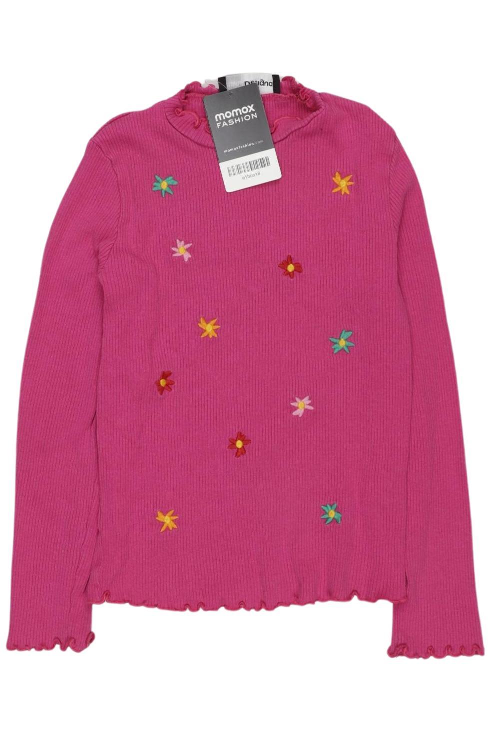 

Desigual Damen Langarmshirt, pink, Gr. 134/140