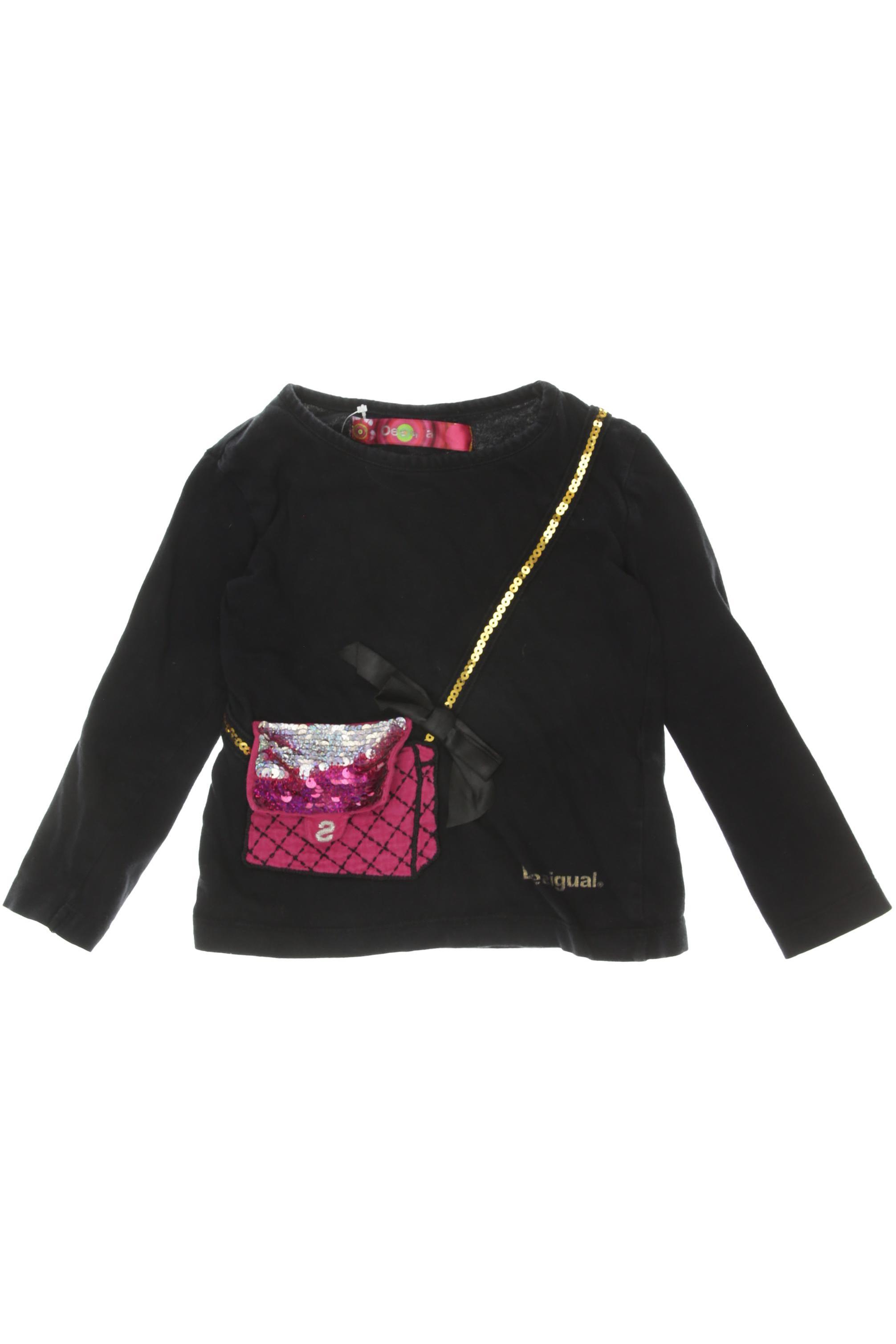 

Desigual Mädchen Langarmshirt, schwarz, Gr. 98