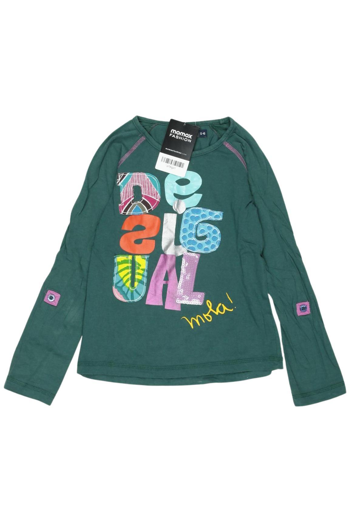 

Desigual Damen Langarmshirt, grün, Gr. 116