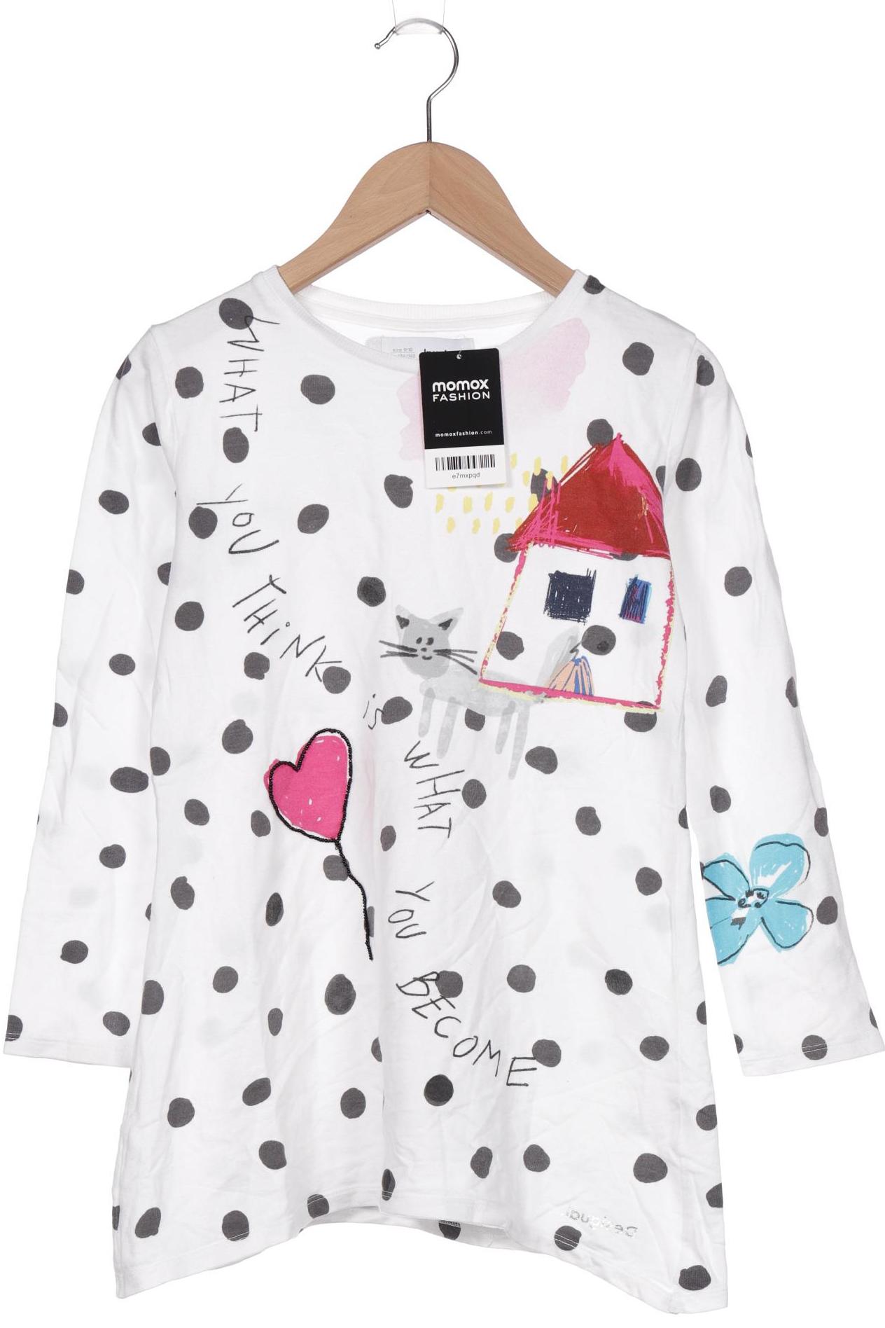 

Desigual Mädchen Langarmshirt, weiß