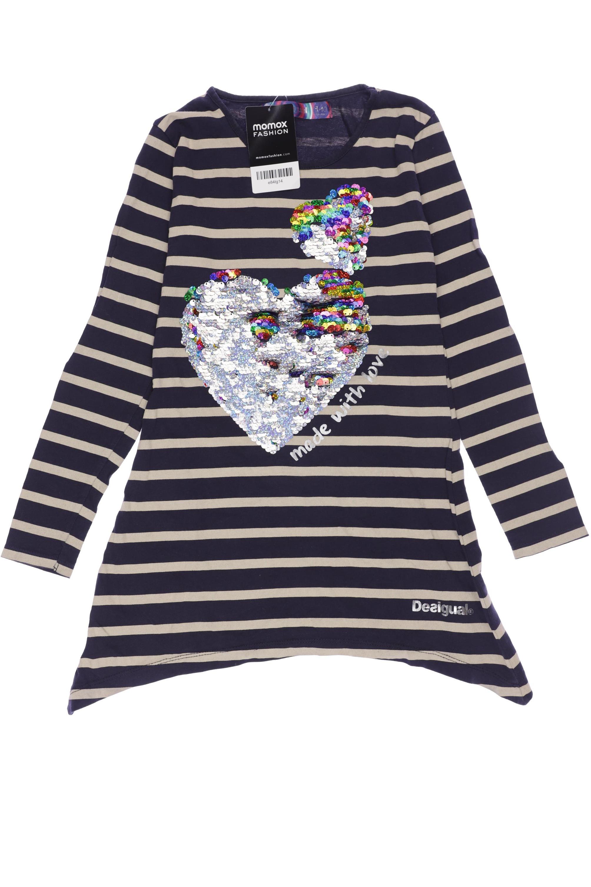 

Desigual Damen Langarmshirt, marineblau, Gr. 134/140