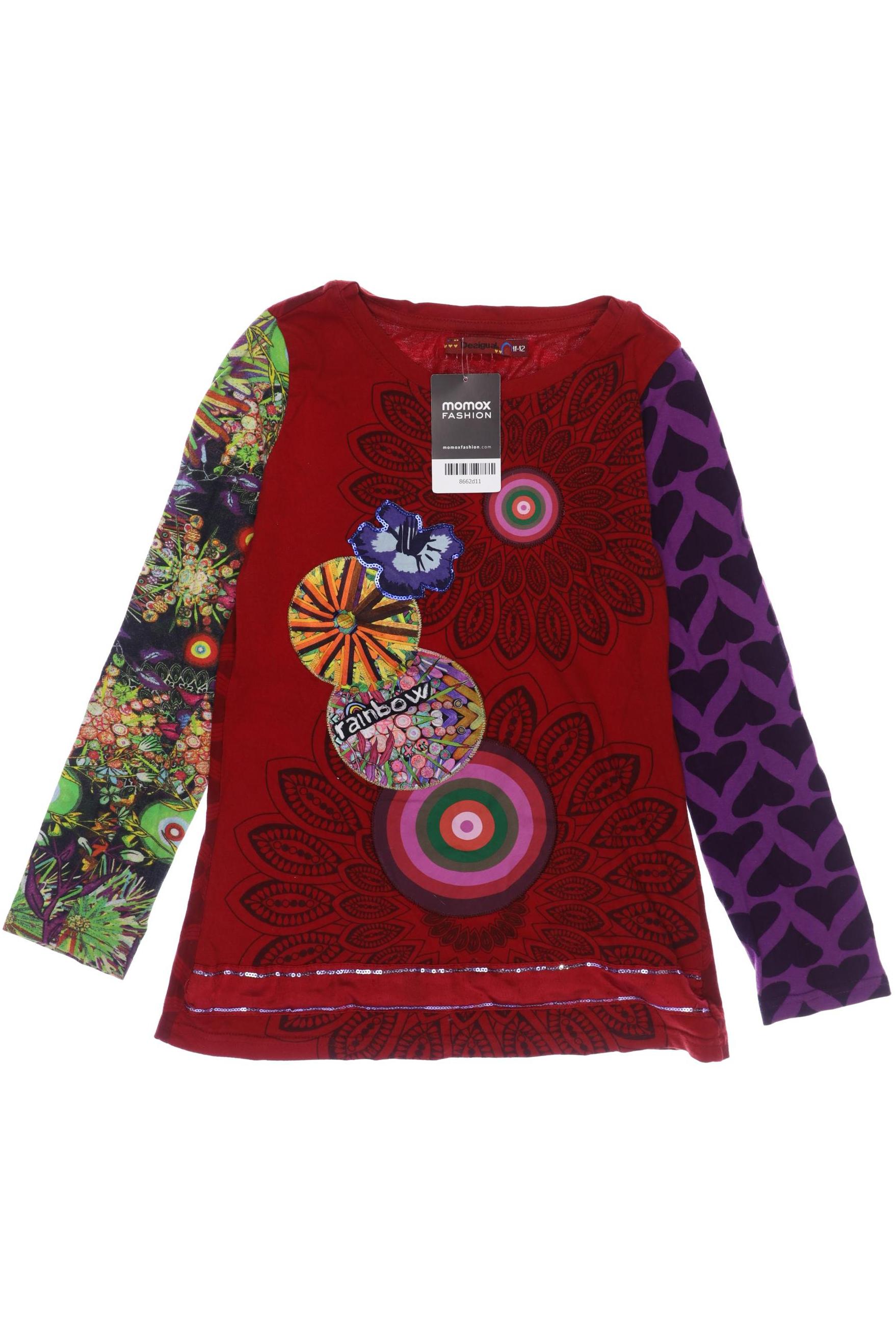 

Desigual Damen Langarmshirt, mehrfarbig, Gr. 146