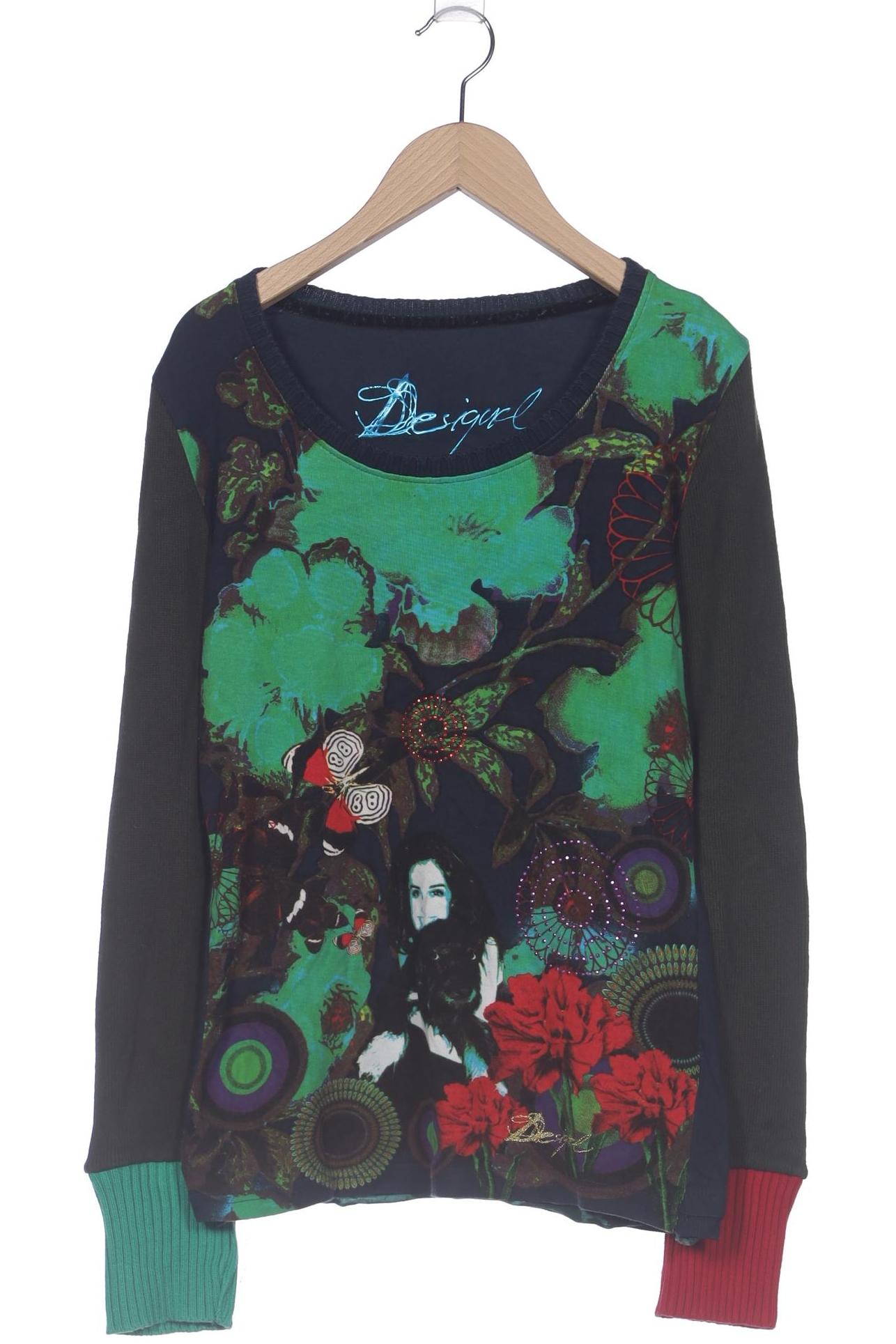 

Desigual Damen Langarmshirt, mehrfarbig, Gr. 146
