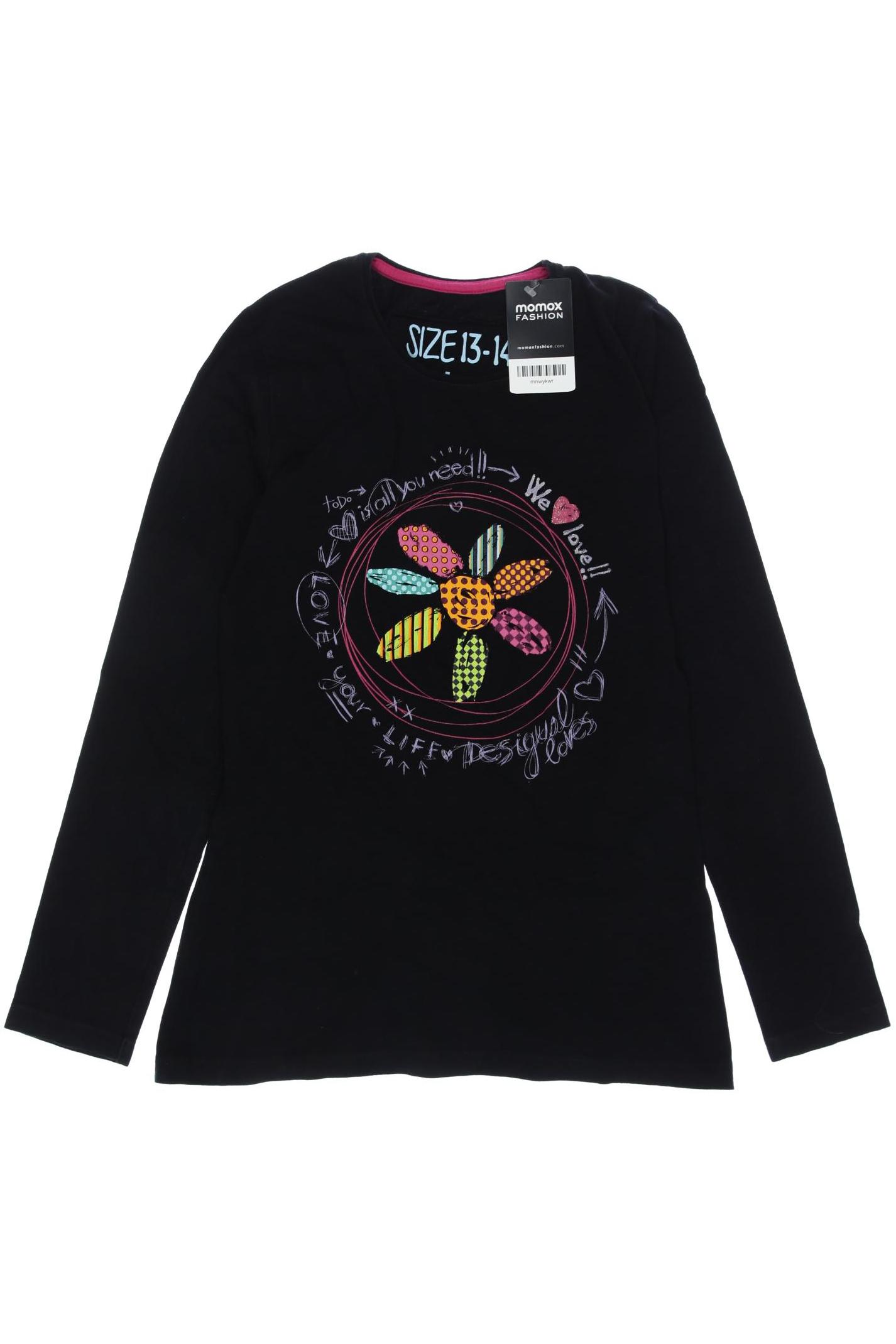 

Desigual Damen Langarmshirt, schwarz, Gr. 164