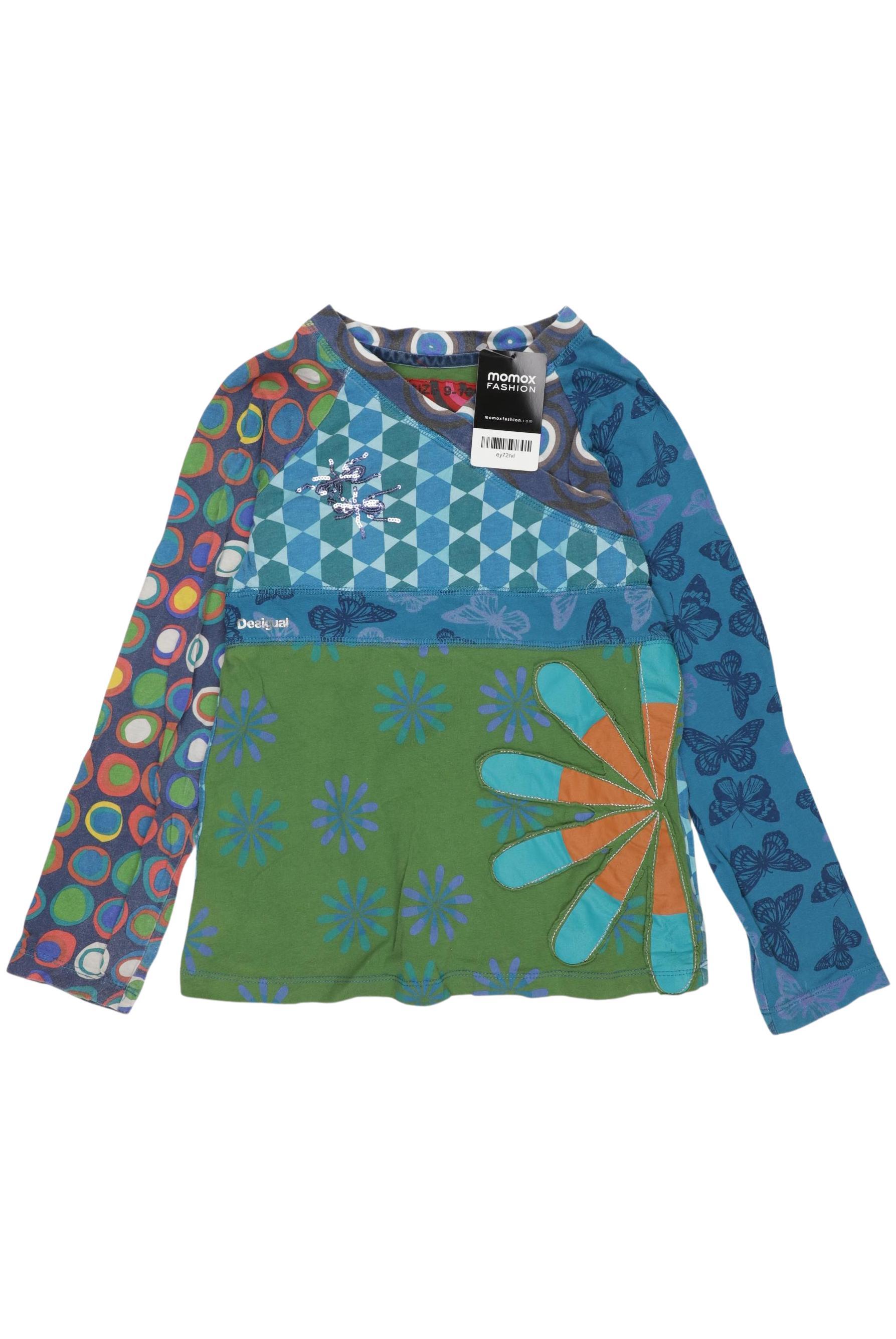 

Desigual Damen Langarmshirt, mehrfarbig, Gr. 140