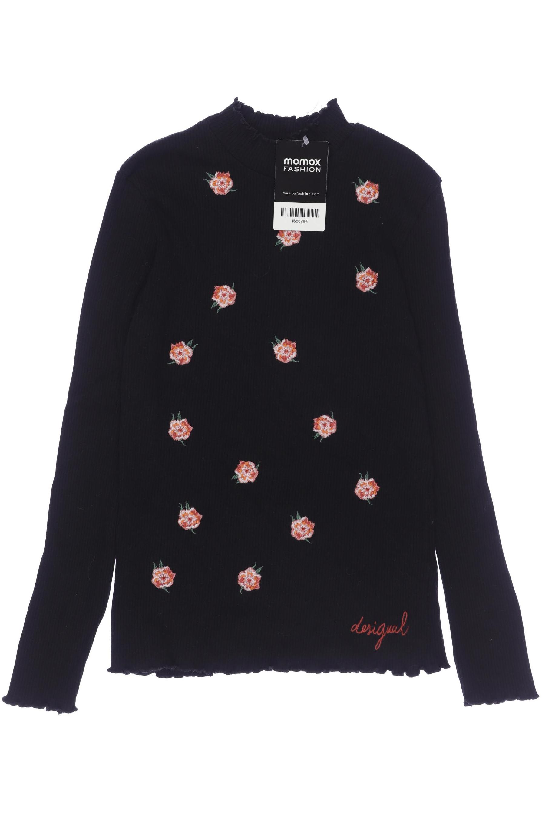 

Desigual Damen Langarmshirt, schwarz, Gr. 146/152