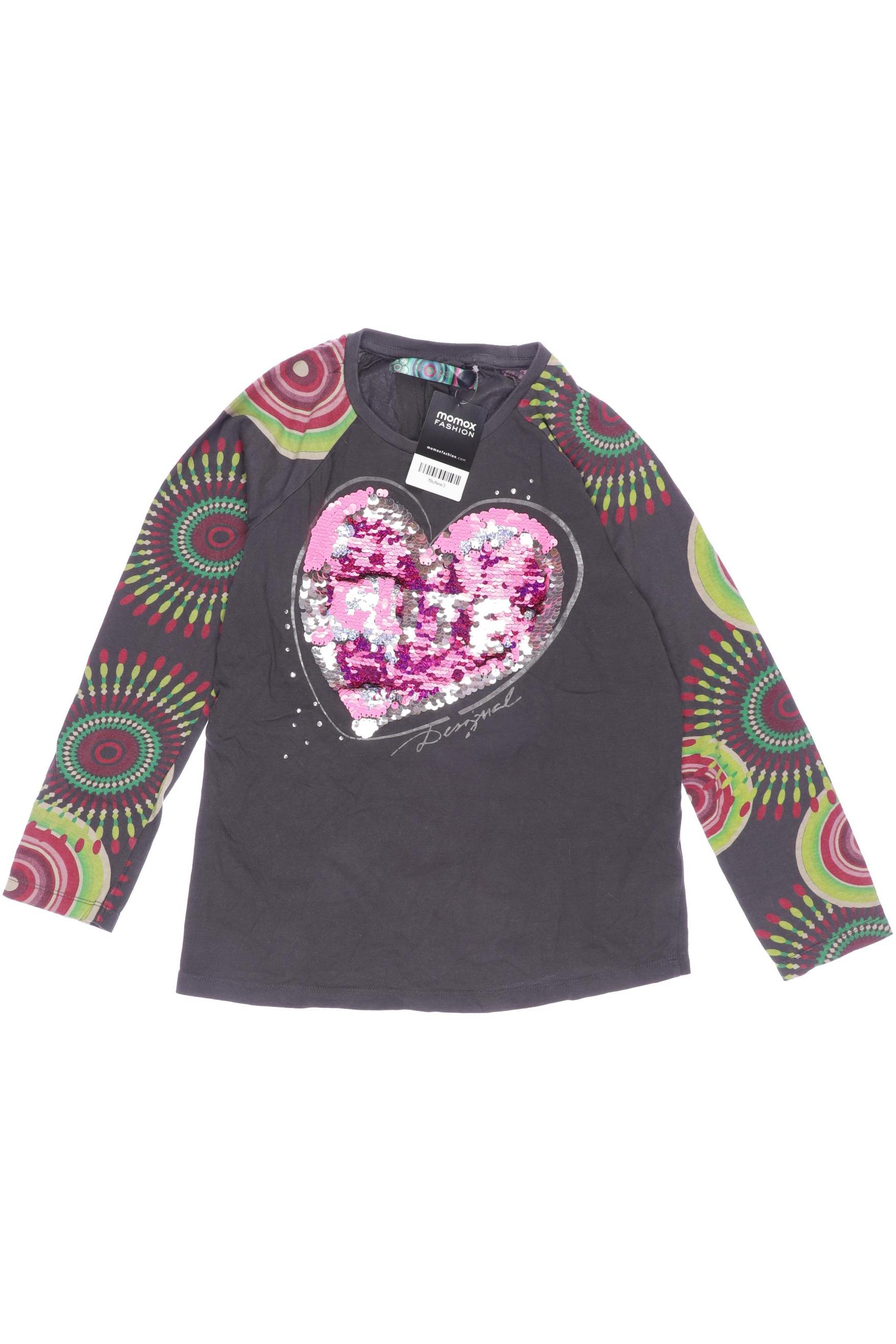 

Desigual Damen Langarmshirt, grau, Gr. 164