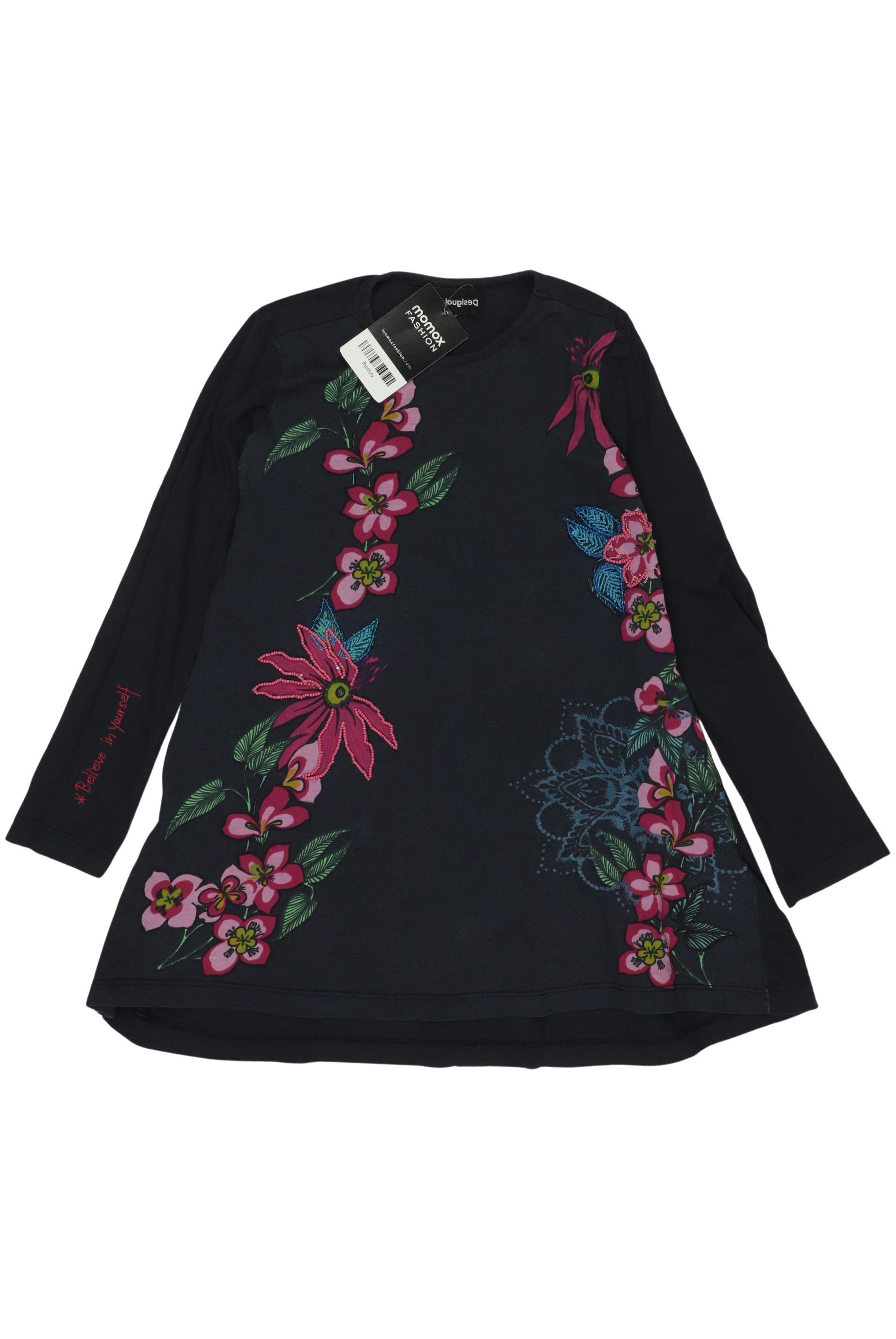 

Desigual Damen Langarmshirt, marineblau, Gr. 122/128