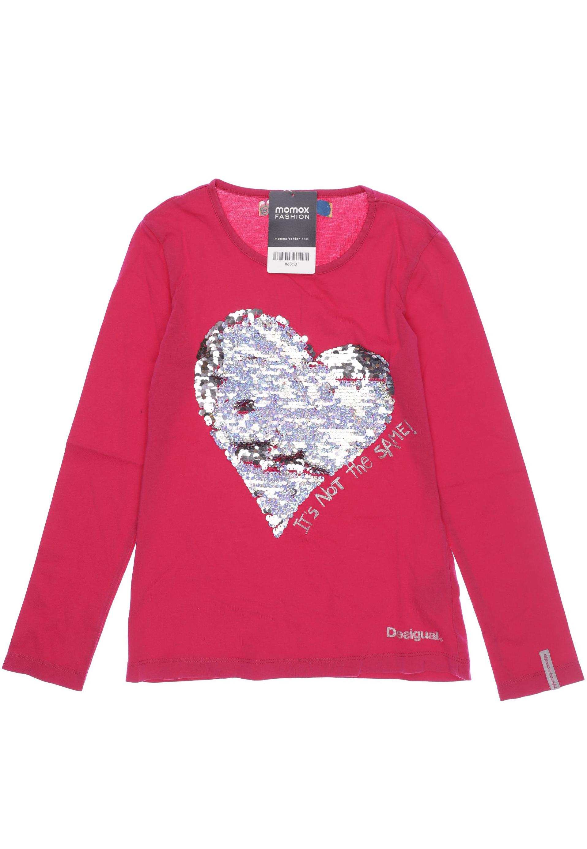 

Desigual Mädchen Langarmshirt, pink