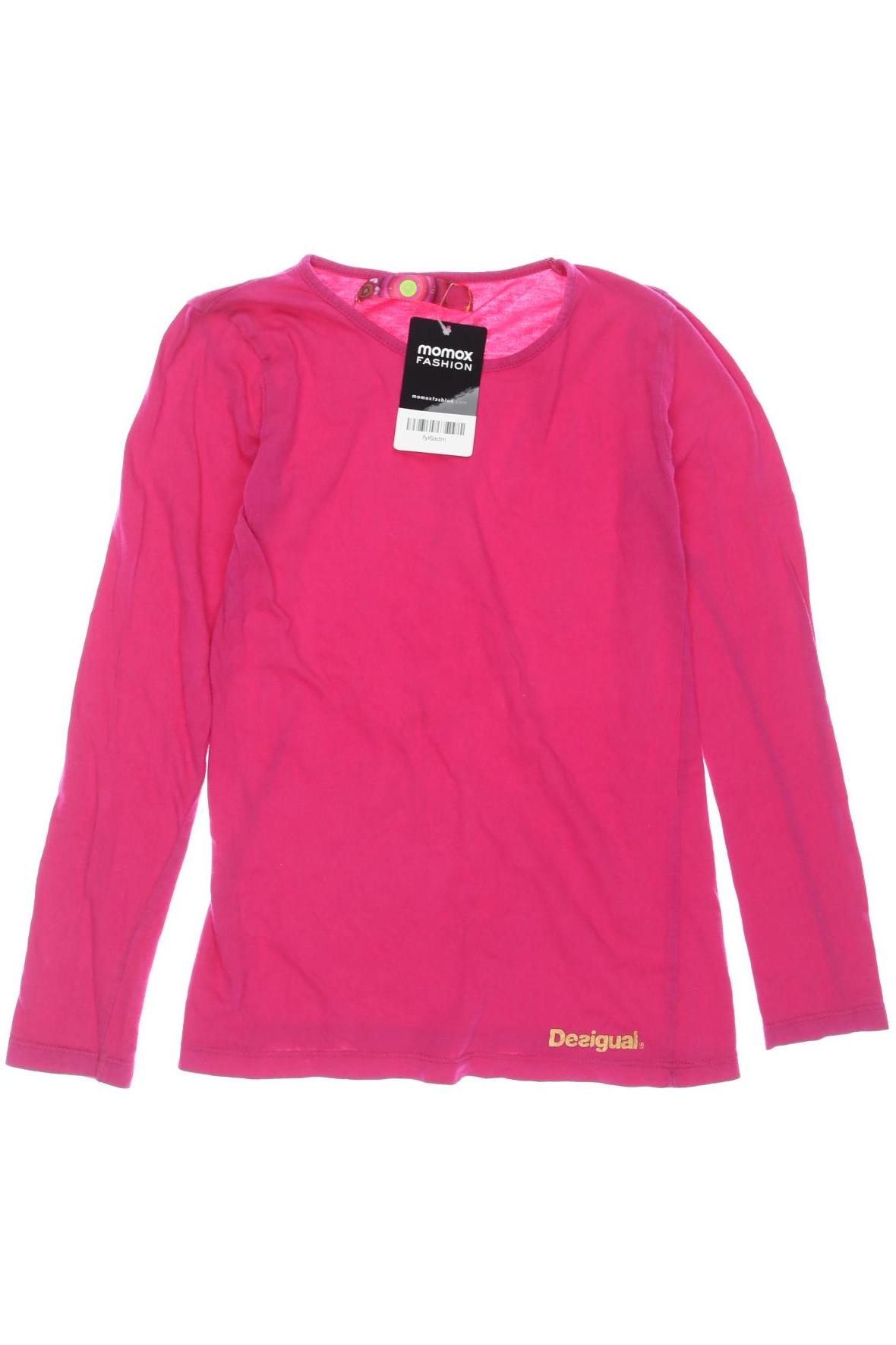 

Desigual Damen Langarmshirt, pink, Gr. 128