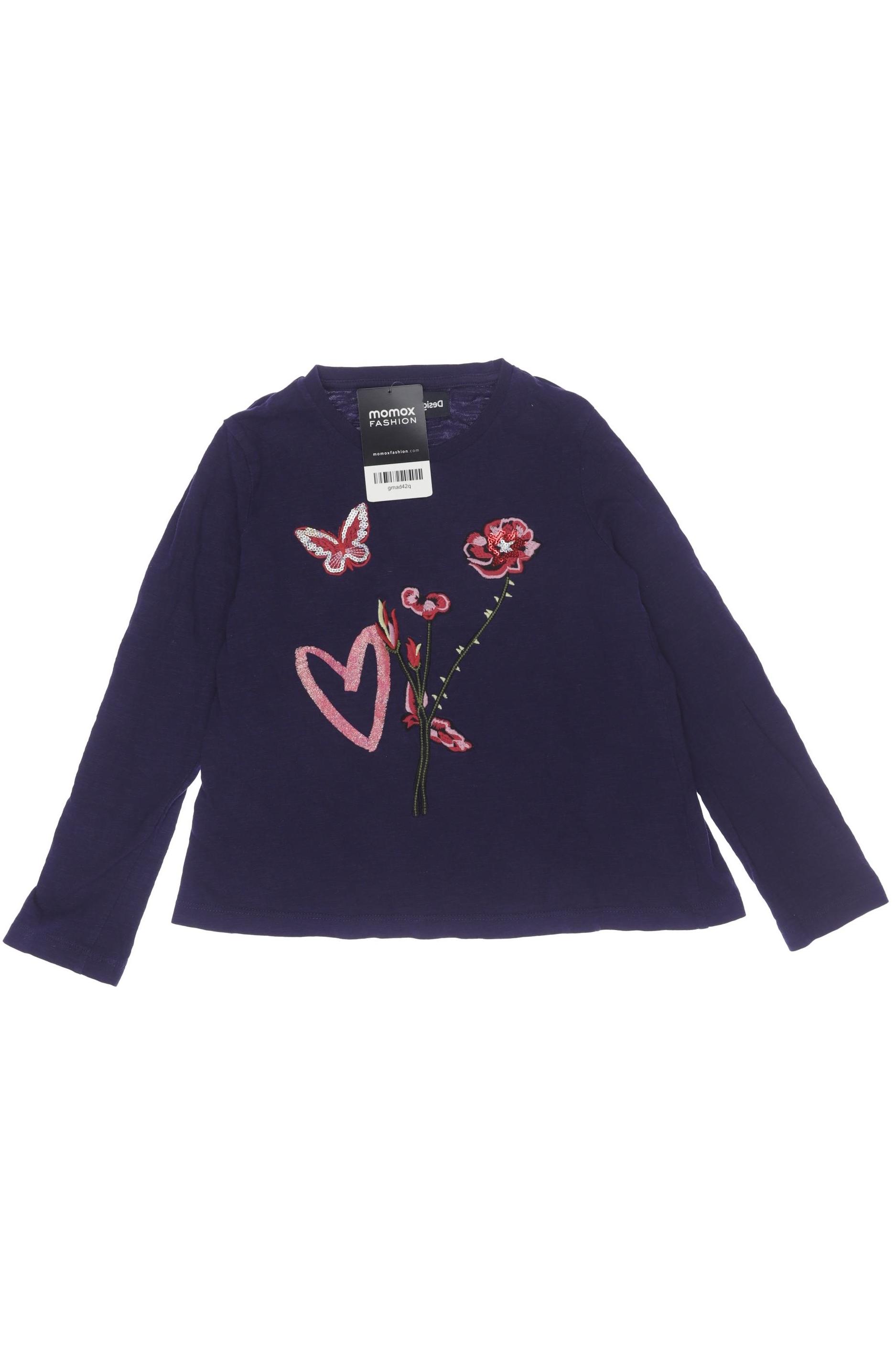 

Desigual Damen Langarmshirt, flieder, Gr. 122/128