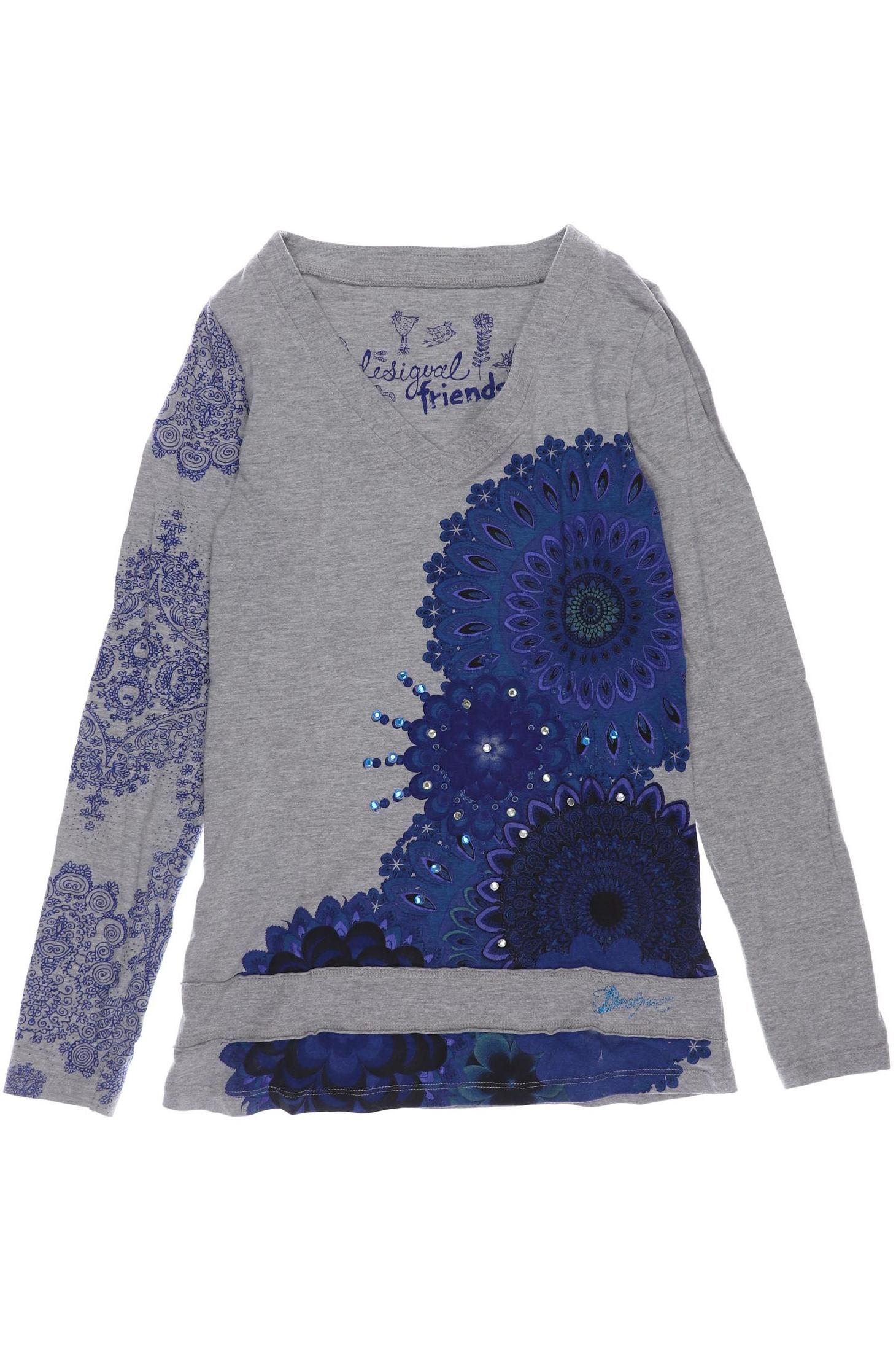 

Desigual Mädchen Langarmshirt, grau