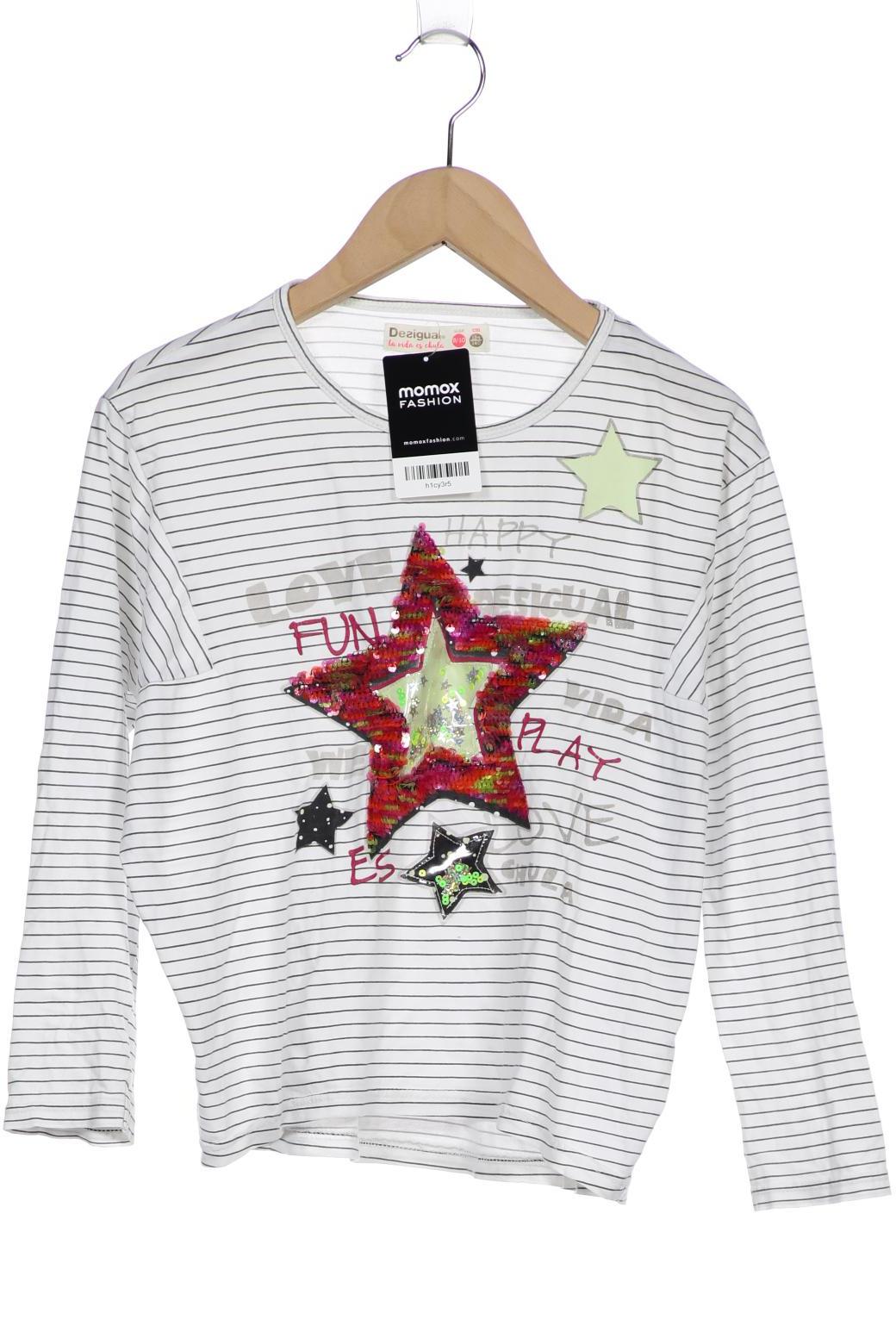 

Desigual Mädchen Langarmshirt, weiß