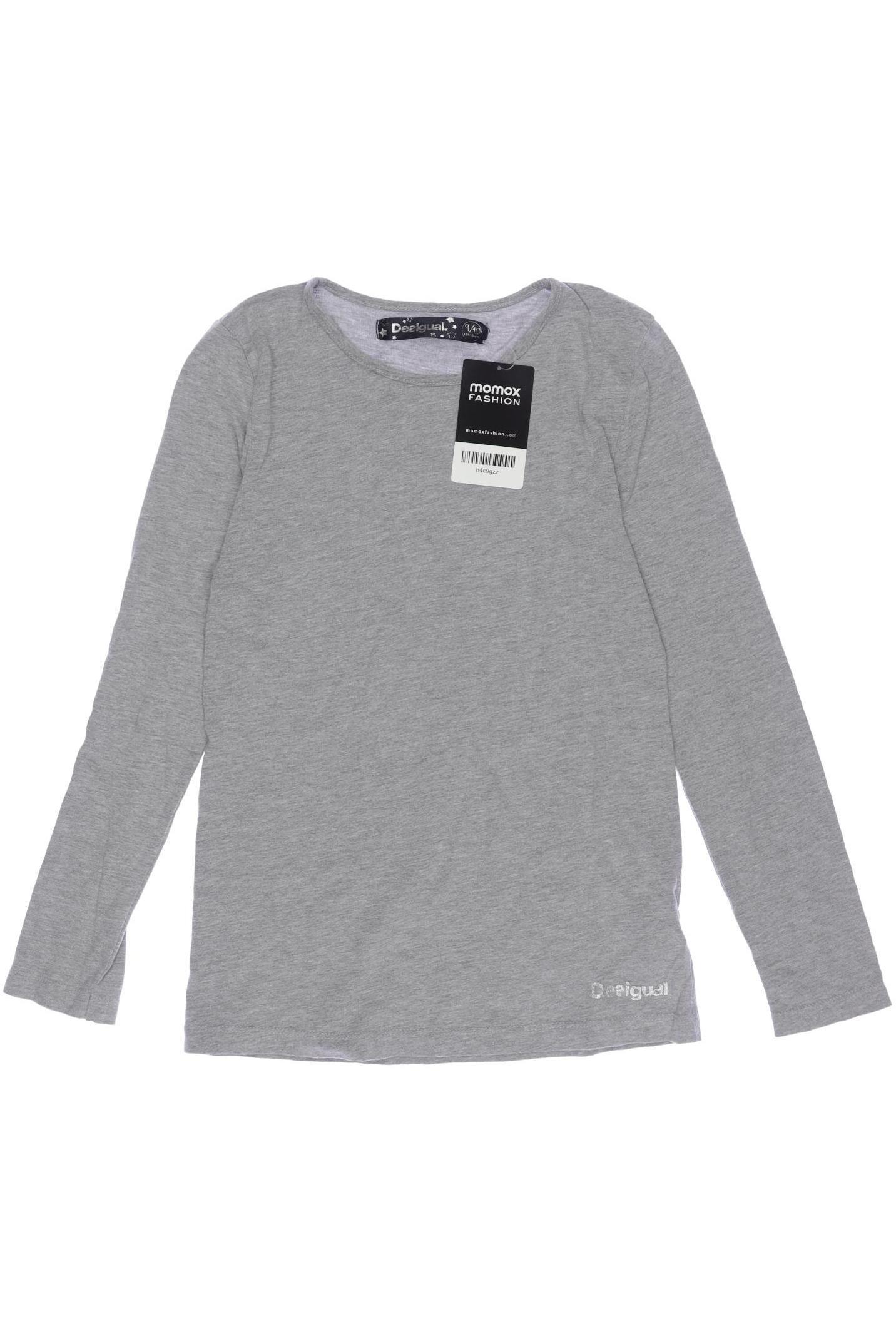 

Desigual Damen Langarmshirt, grau, Gr. 134/140