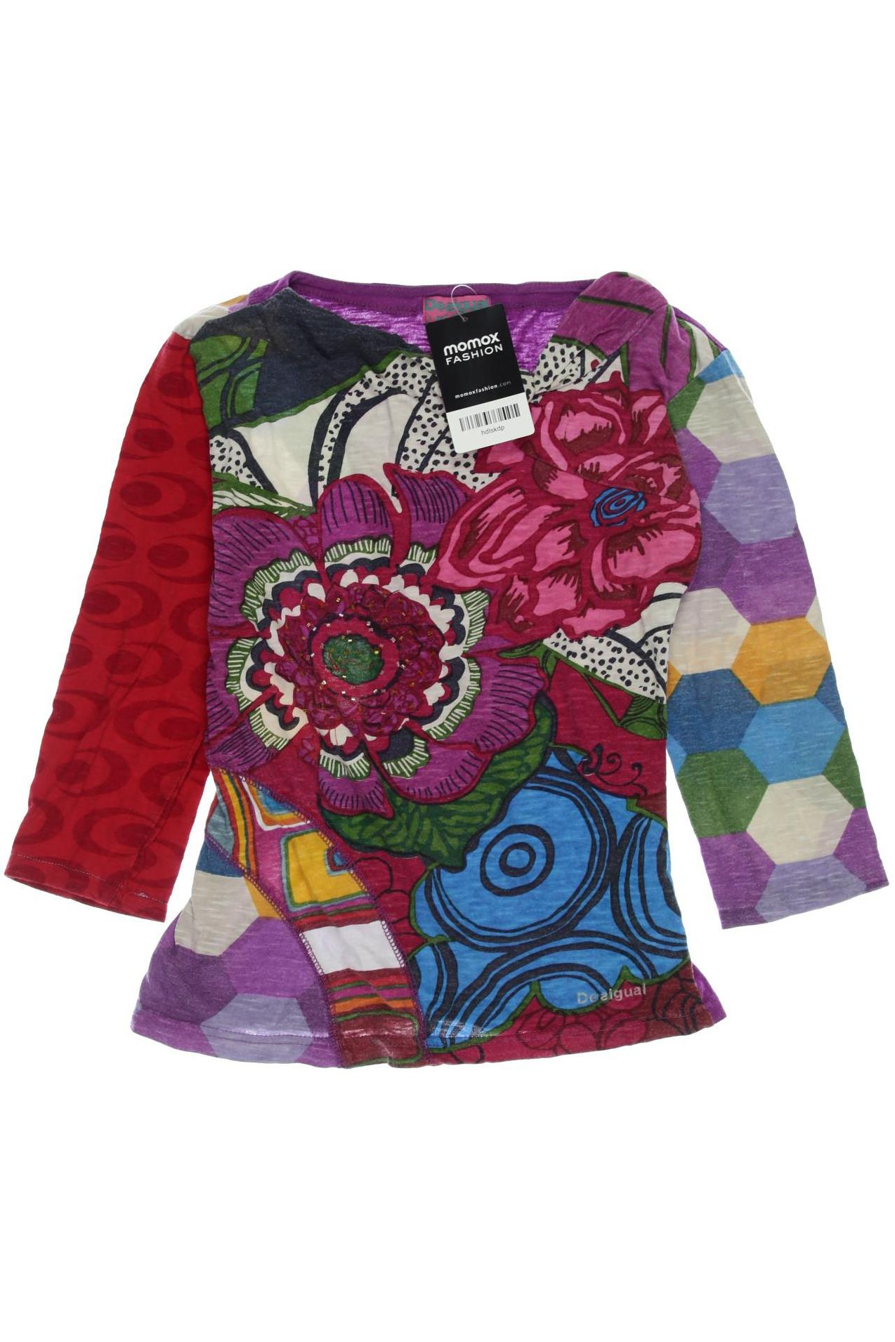 

Desigual Damen Langarmshirt, mehrfarbig, Gr. 152