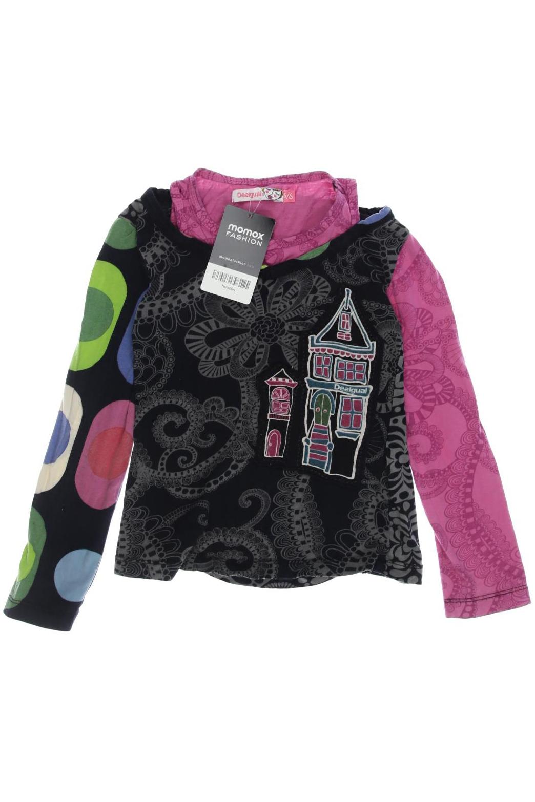 

Desigual Damen Langarmshirt, schwarz, Gr. 116