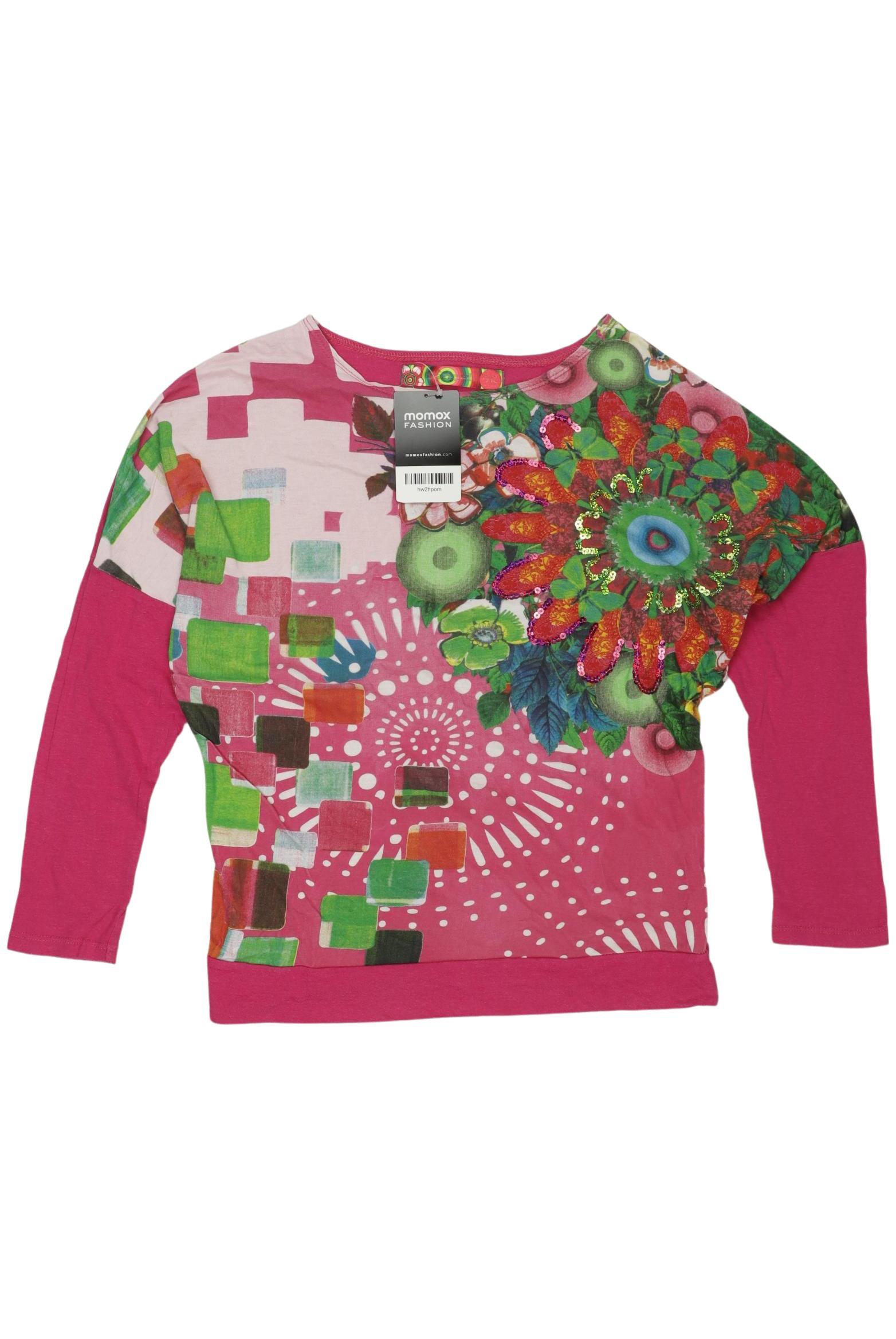 

Desigual Damen Langarmshirt, pink, Gr. 146/152
