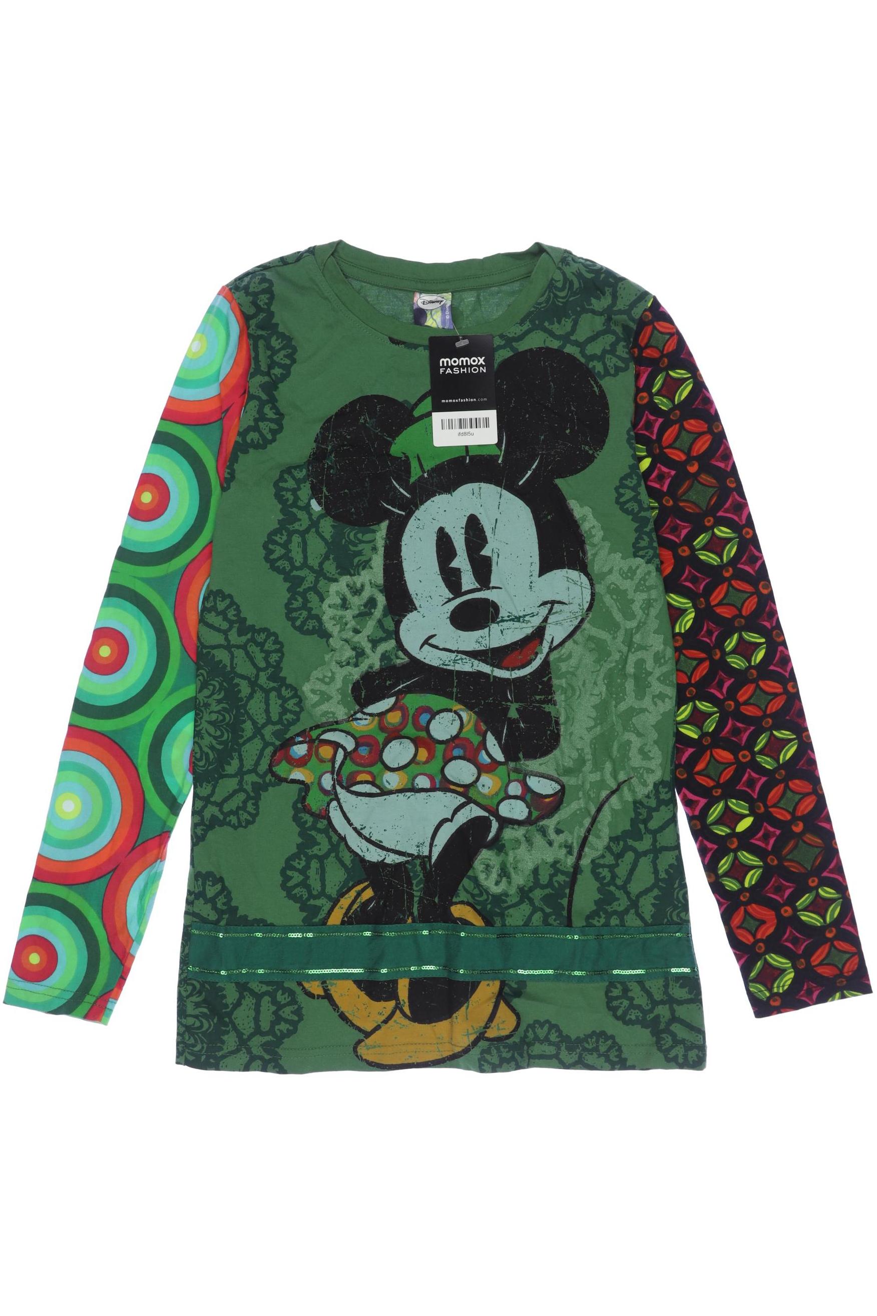 

Desigual Damen Langarmshirt, grün, Gr. 164