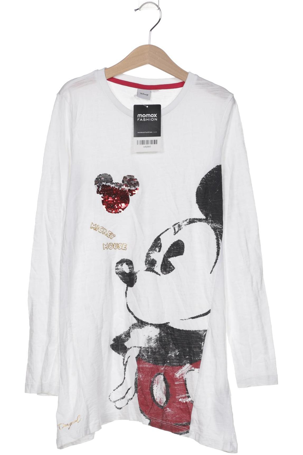 

Desigual Damen Langarmshirt, weiß, Gr. 140