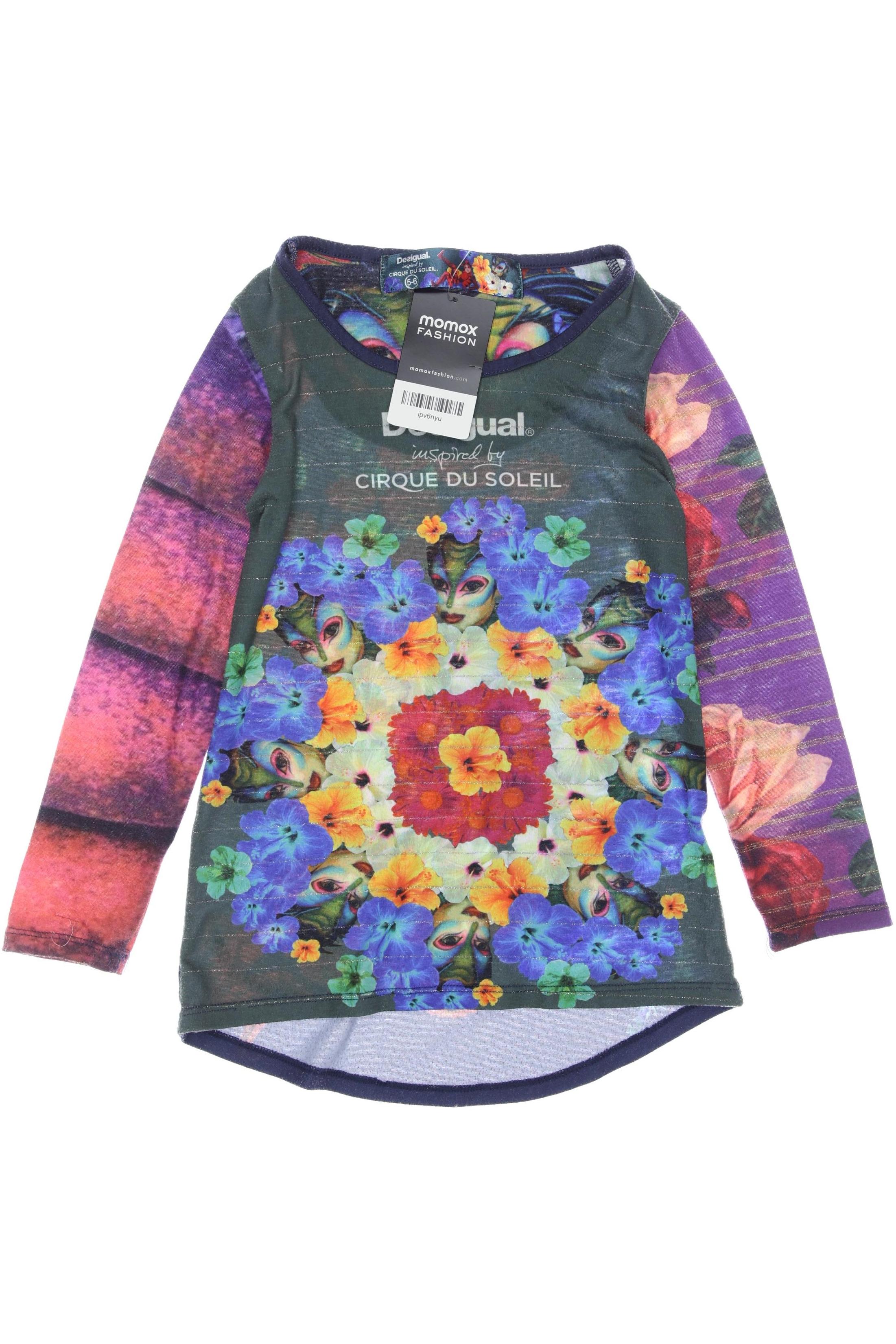 

Desigual Damen Langarmshirt, mehrfarbig, Gr. 116