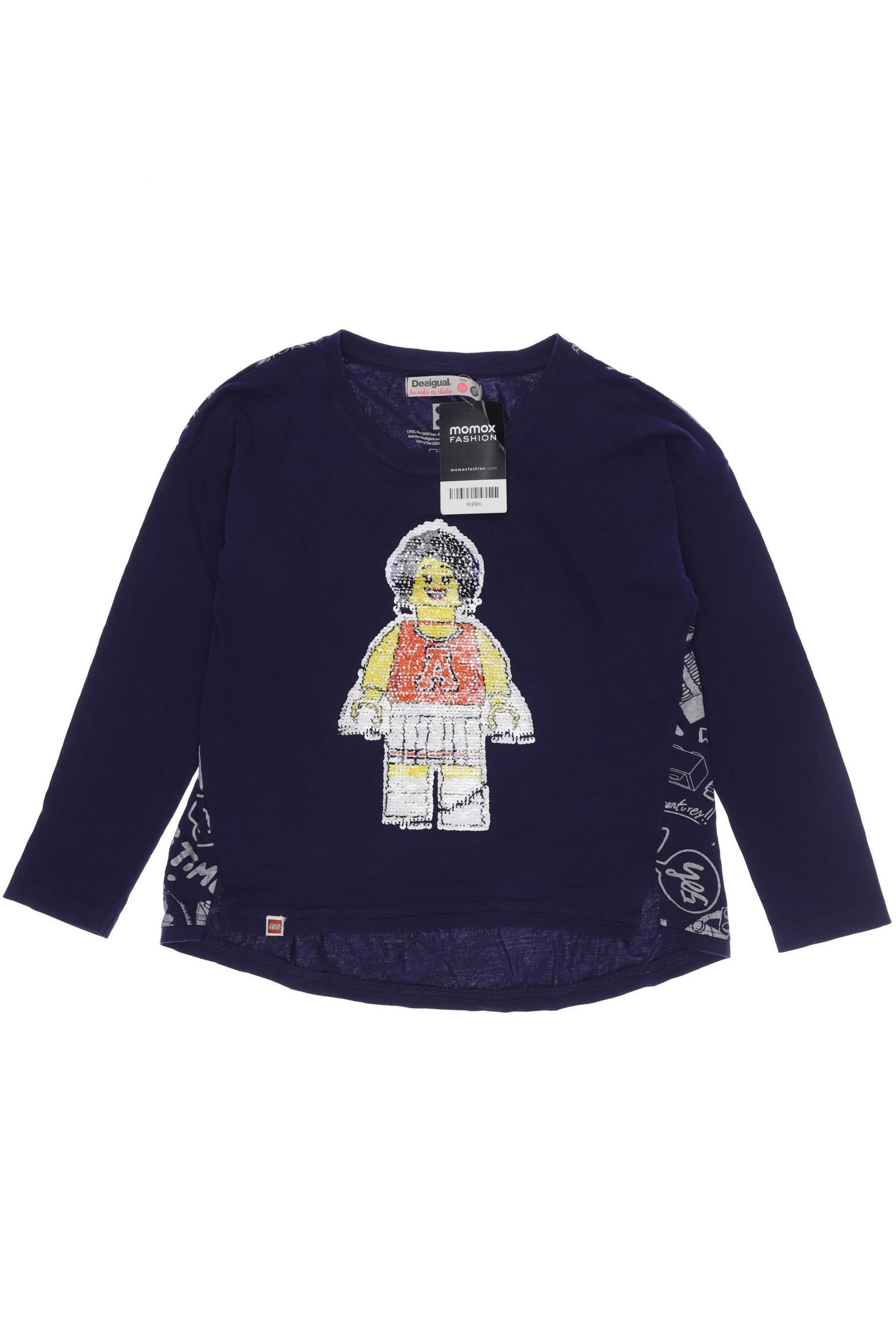 

Desigual Mädchen Langarmshirt, marineblau