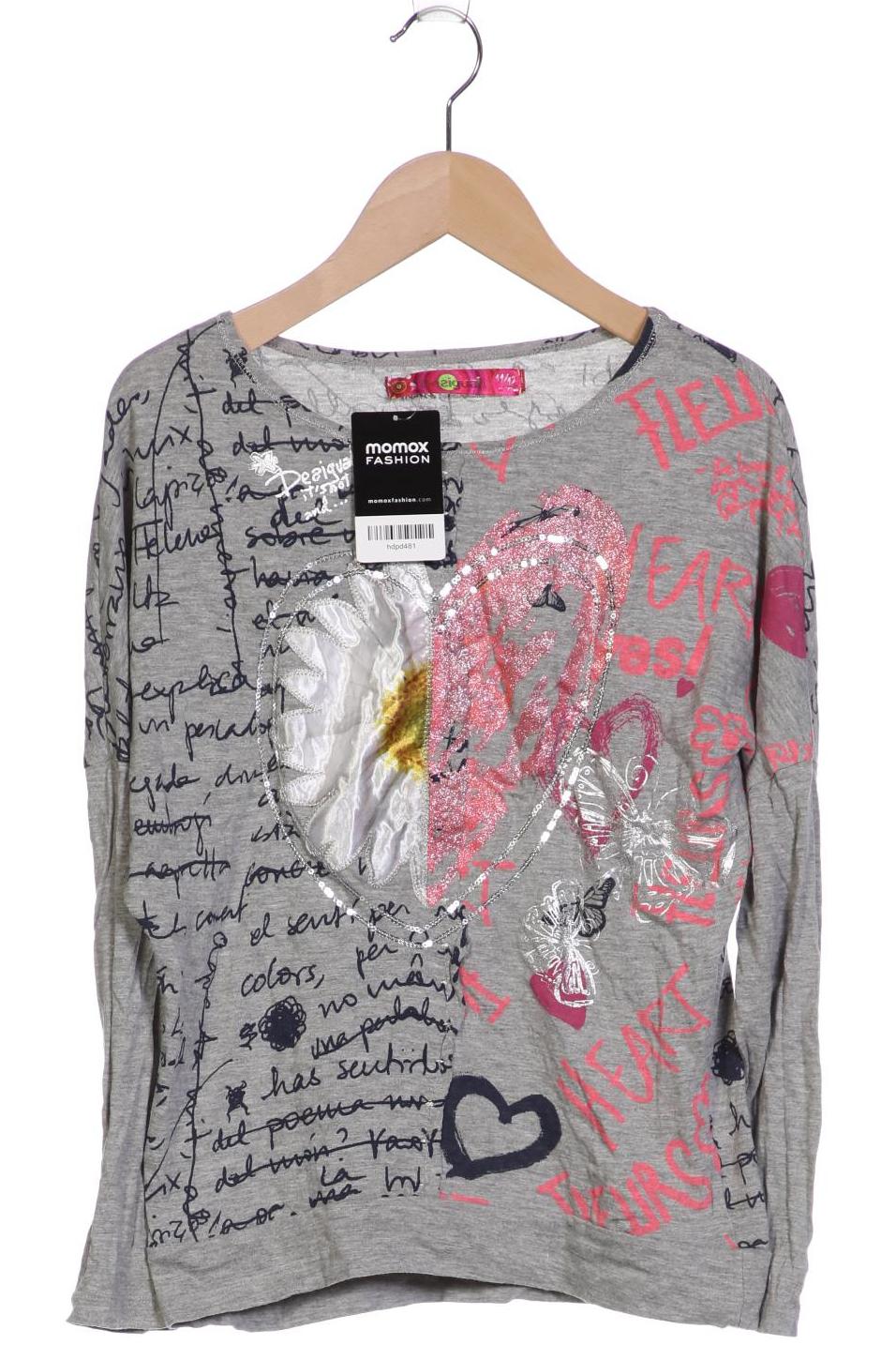 

Desigual Mädchen Langarmshirt, grau