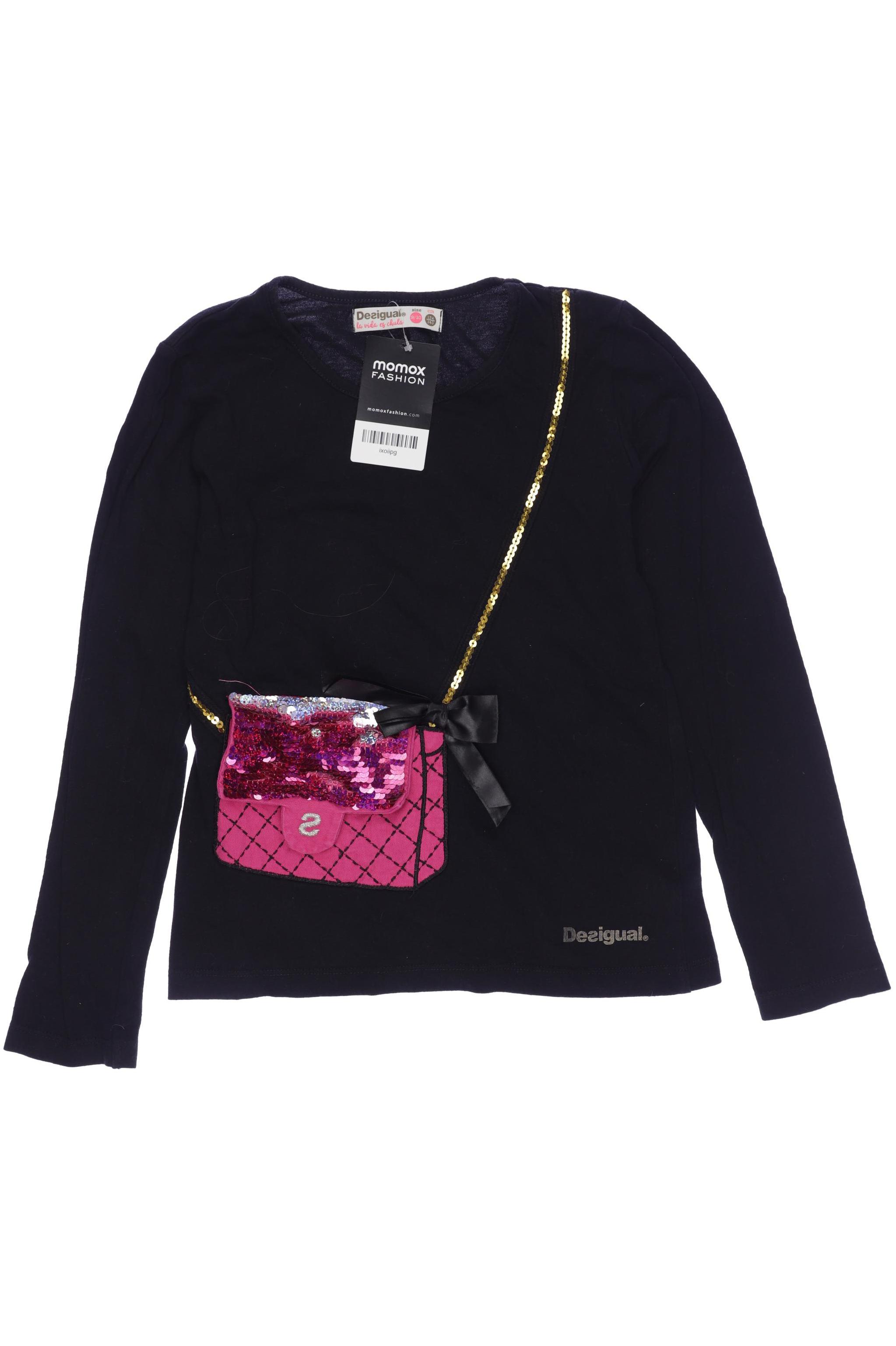 

Desigual Damen Langarmshirt, schwarz, Gr. 134/140
