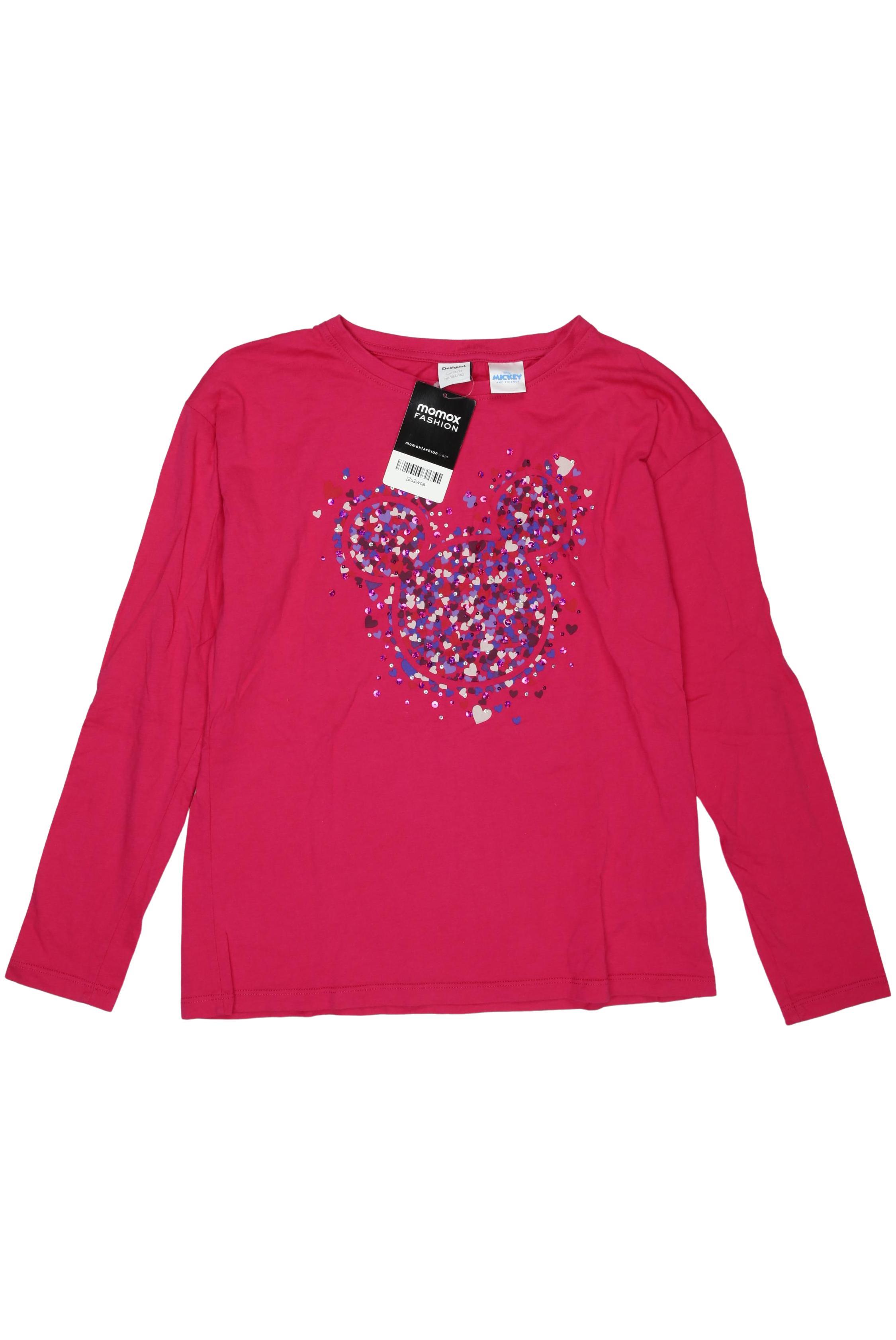 

Desigual Damen Langarmshirt, pink, Gr. 146/152