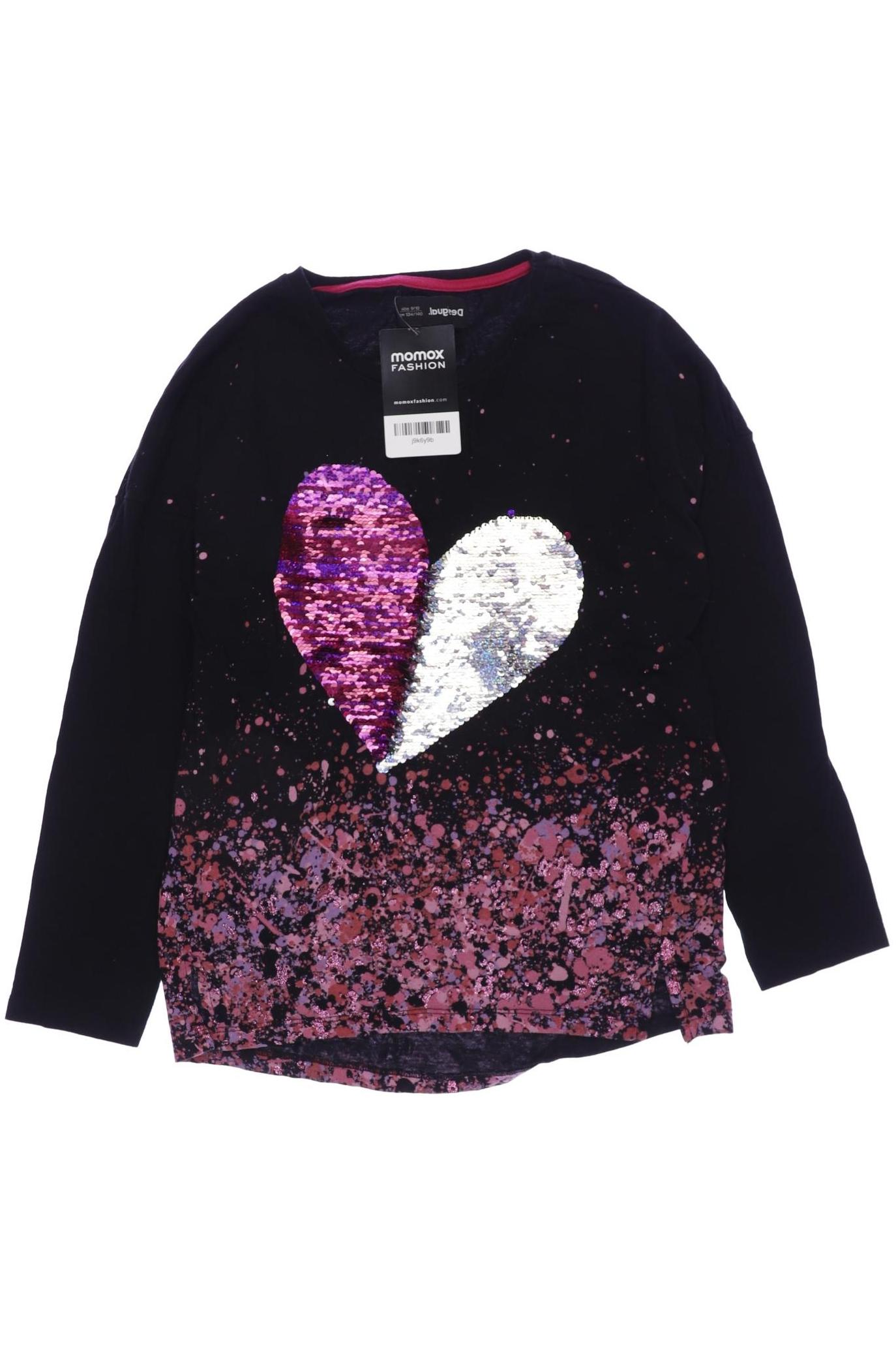 

Desigual Damen Langarmshirt, schwarz, Gr. 134