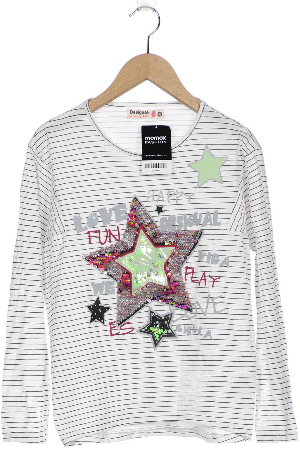 

Desigual Mädchen Langarmshirt, weiß