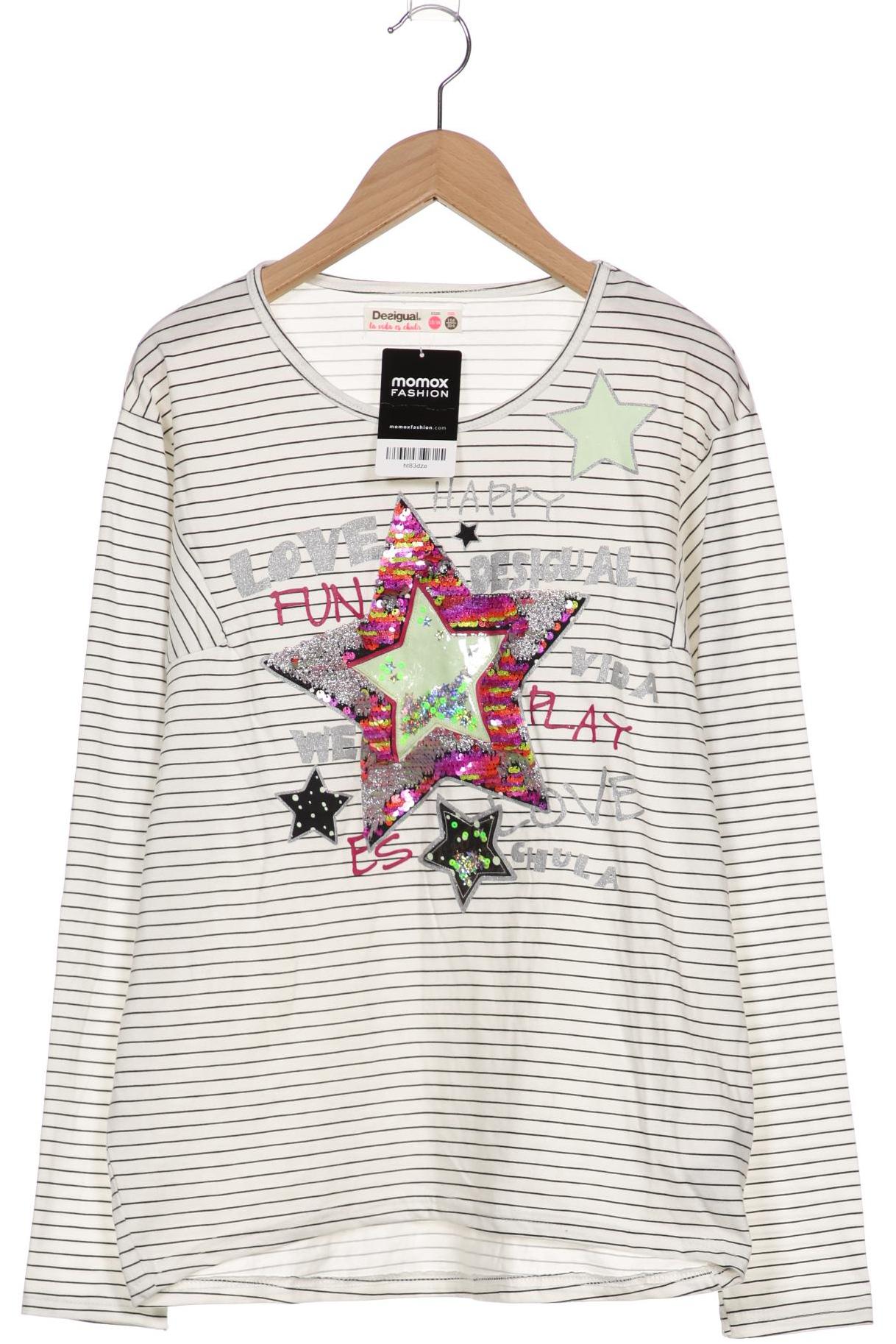 

Desigual Mädchen Langarmshirt, weiß