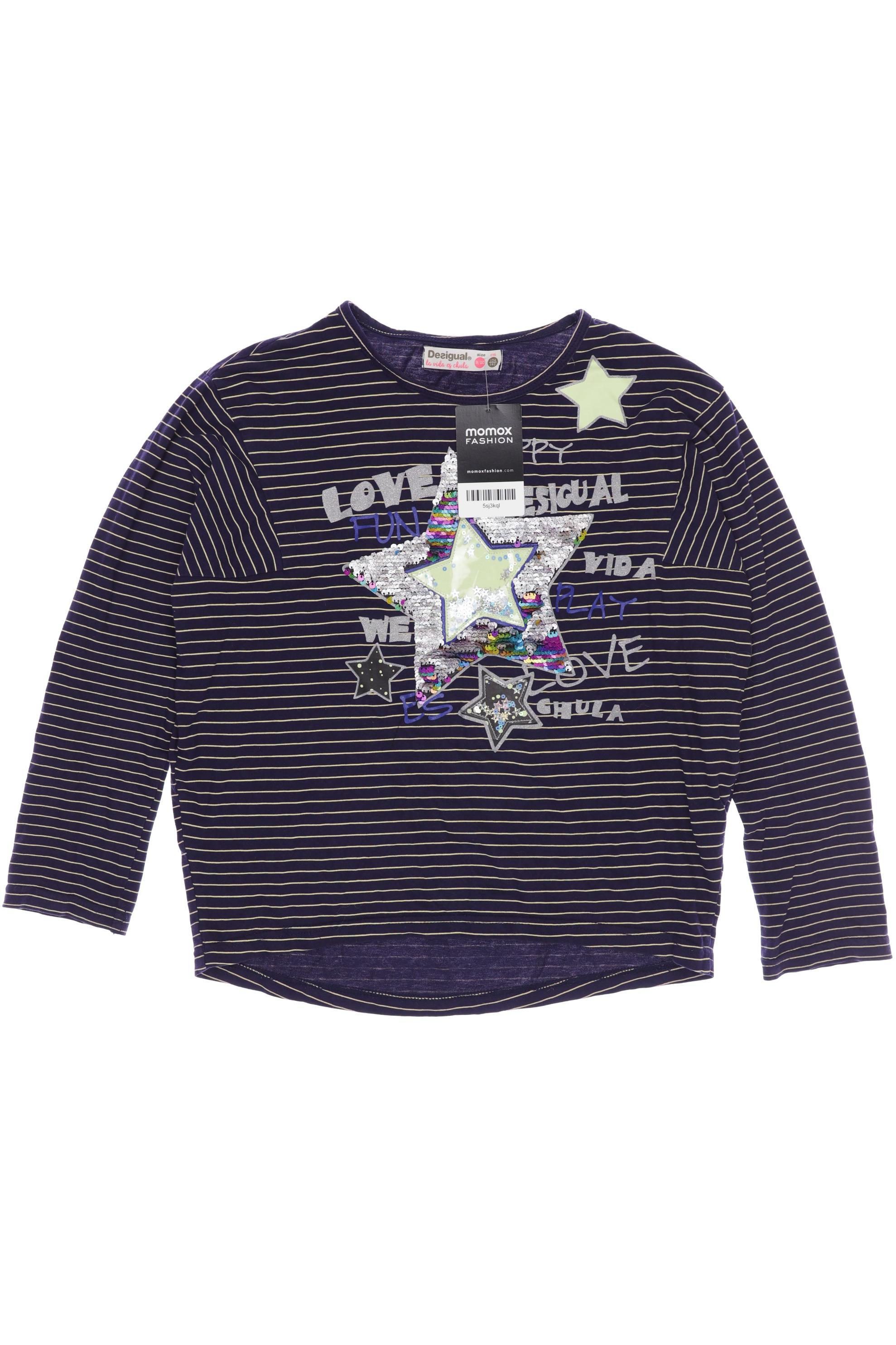 

Desigual Mädchen Langarmshirt, marineblau