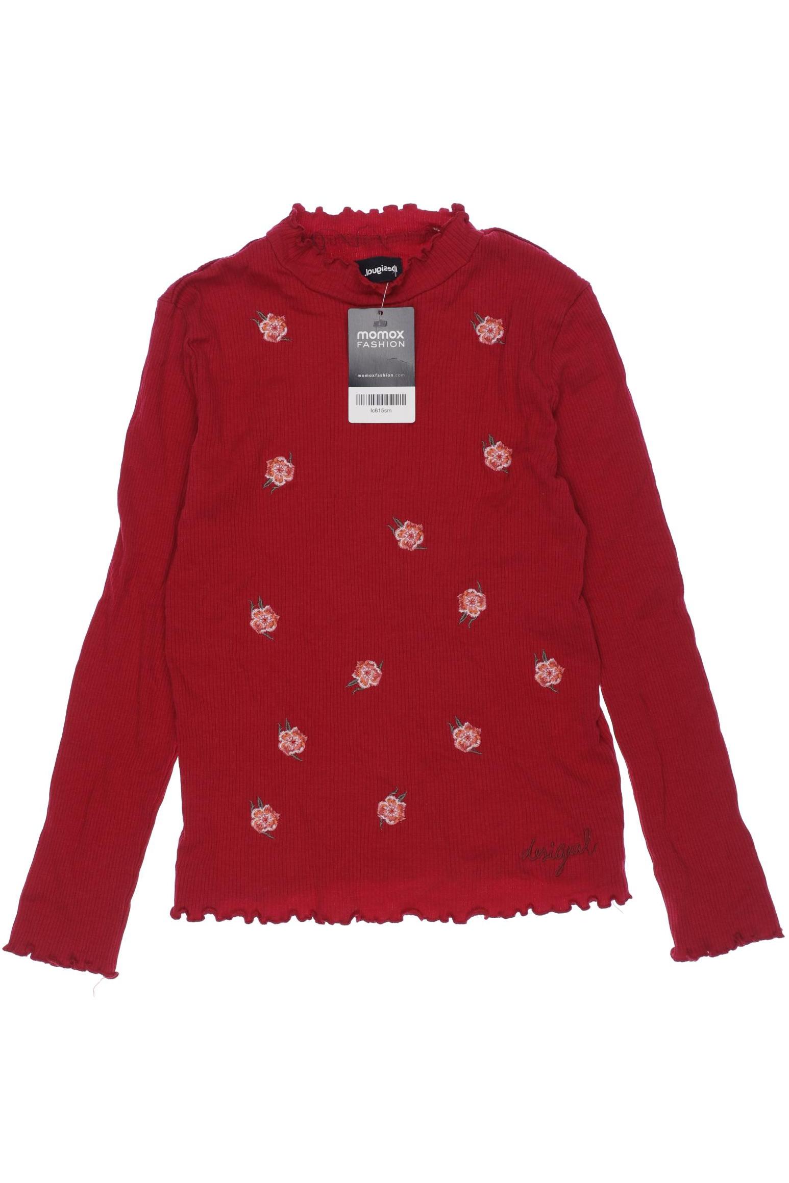 

Desigual Damen Langarmshirt, rot, Gr. 146