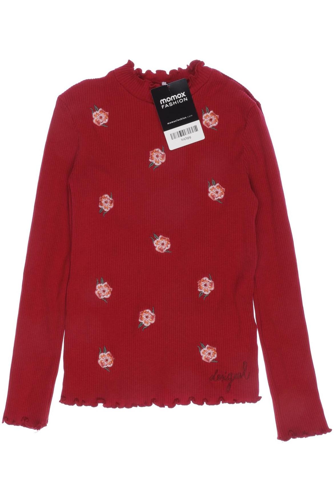 

Desigual Damen Langarmshirt, rot, Gr. 122