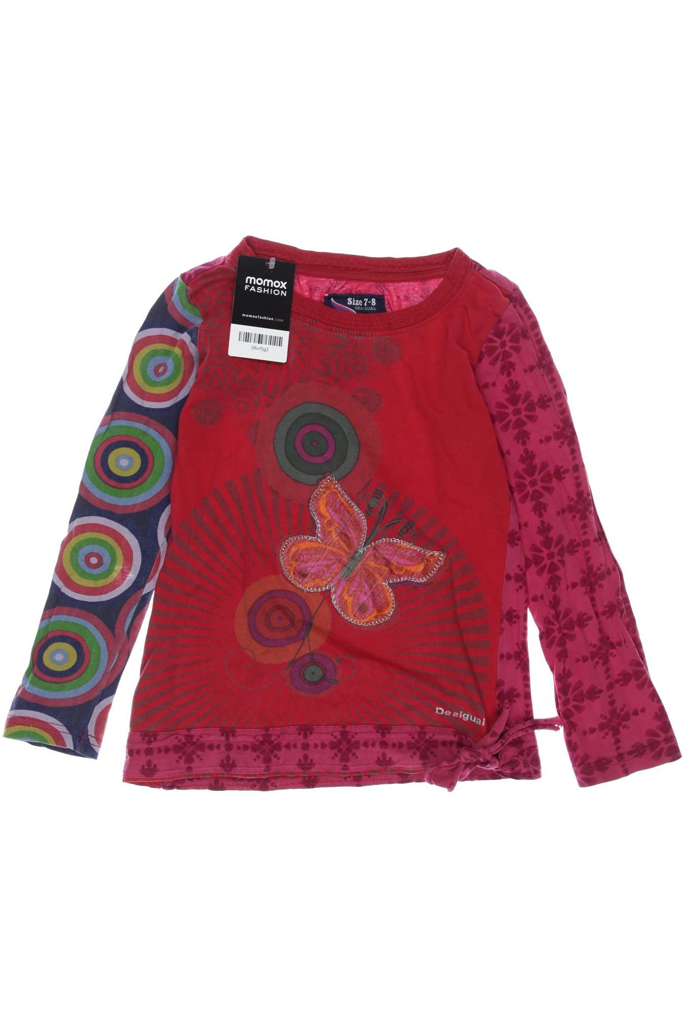 

Desigual Damen Langarmshirt, pink, Gr. 128