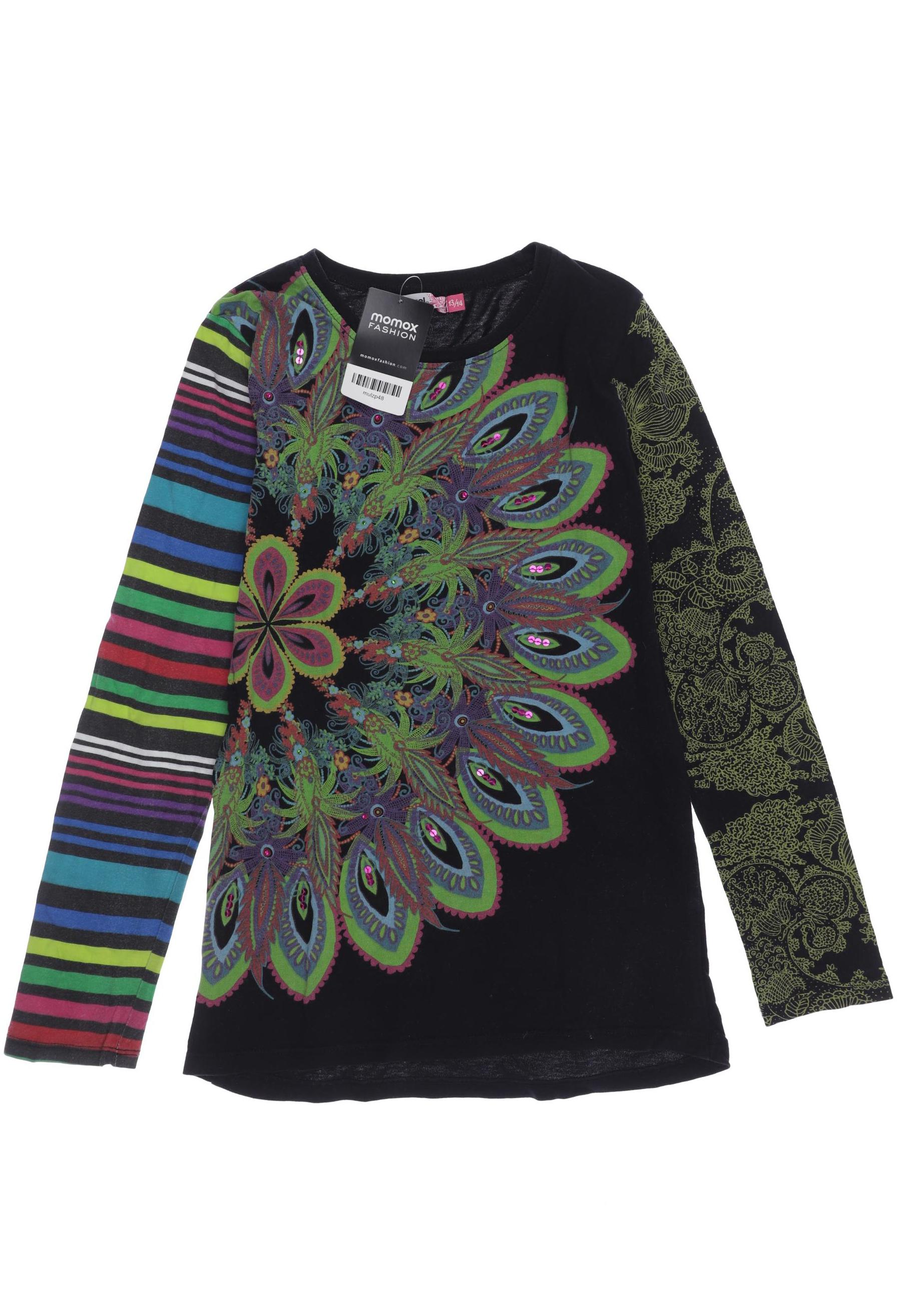 

Desigual Damen Langarmshirt, schwarz, Gr. 164